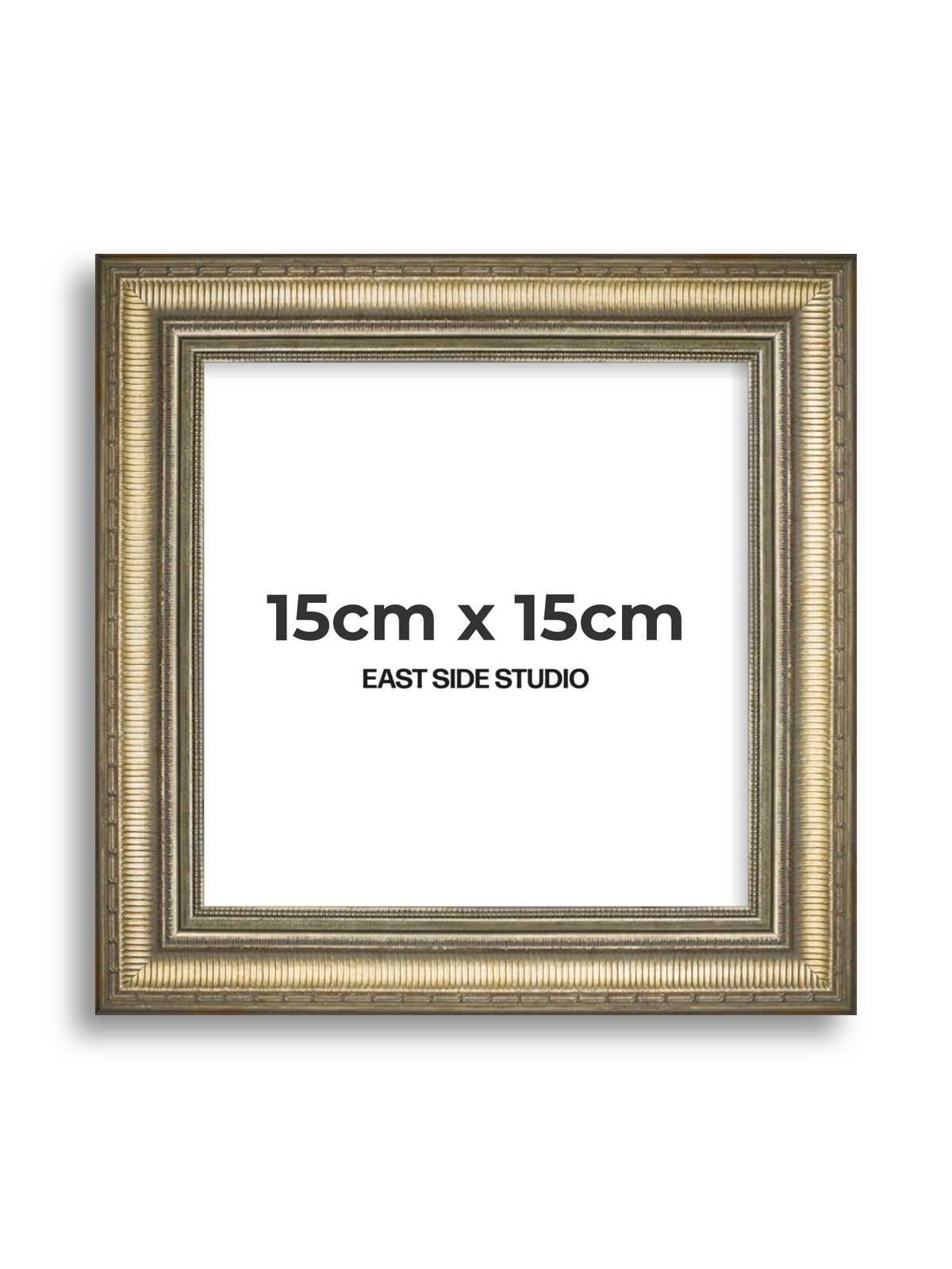 Laurel Aged Gold 15cm x 15cm picture frame