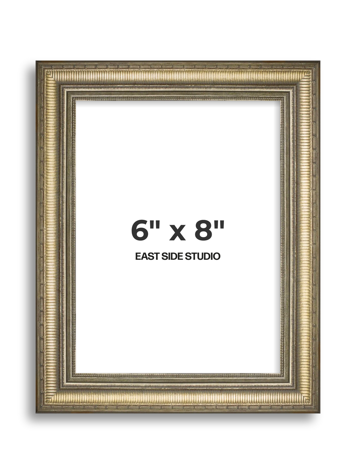 Laurel Aged Gold 6" x 8" picture frame