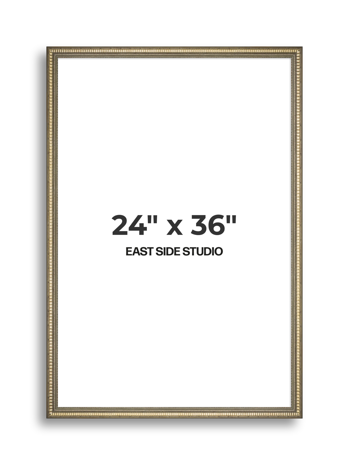 Laurel Aged Gold 24" x 36" picture frame
