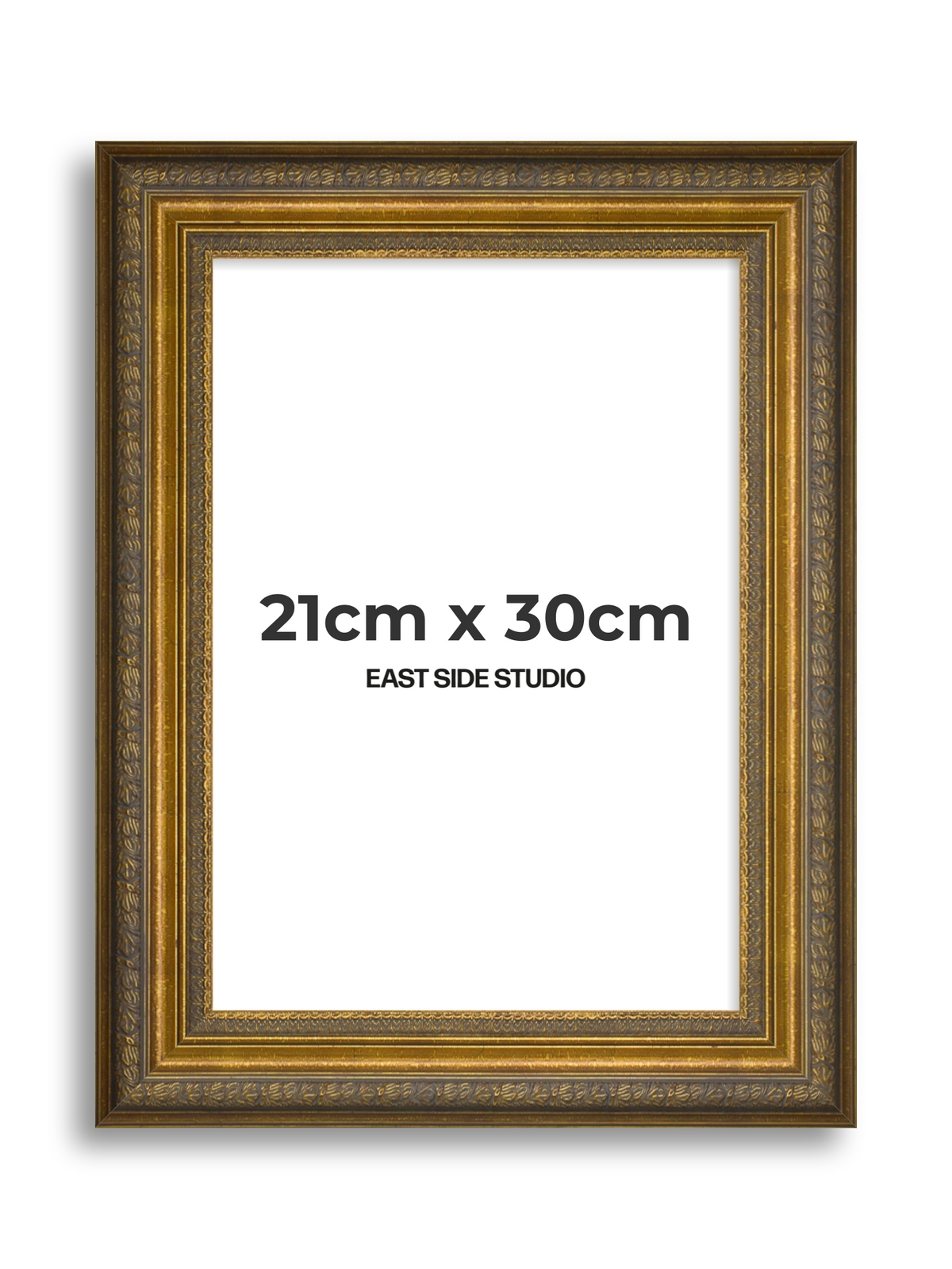 Frieze Antique Gold 21cm x 30cm picture frame