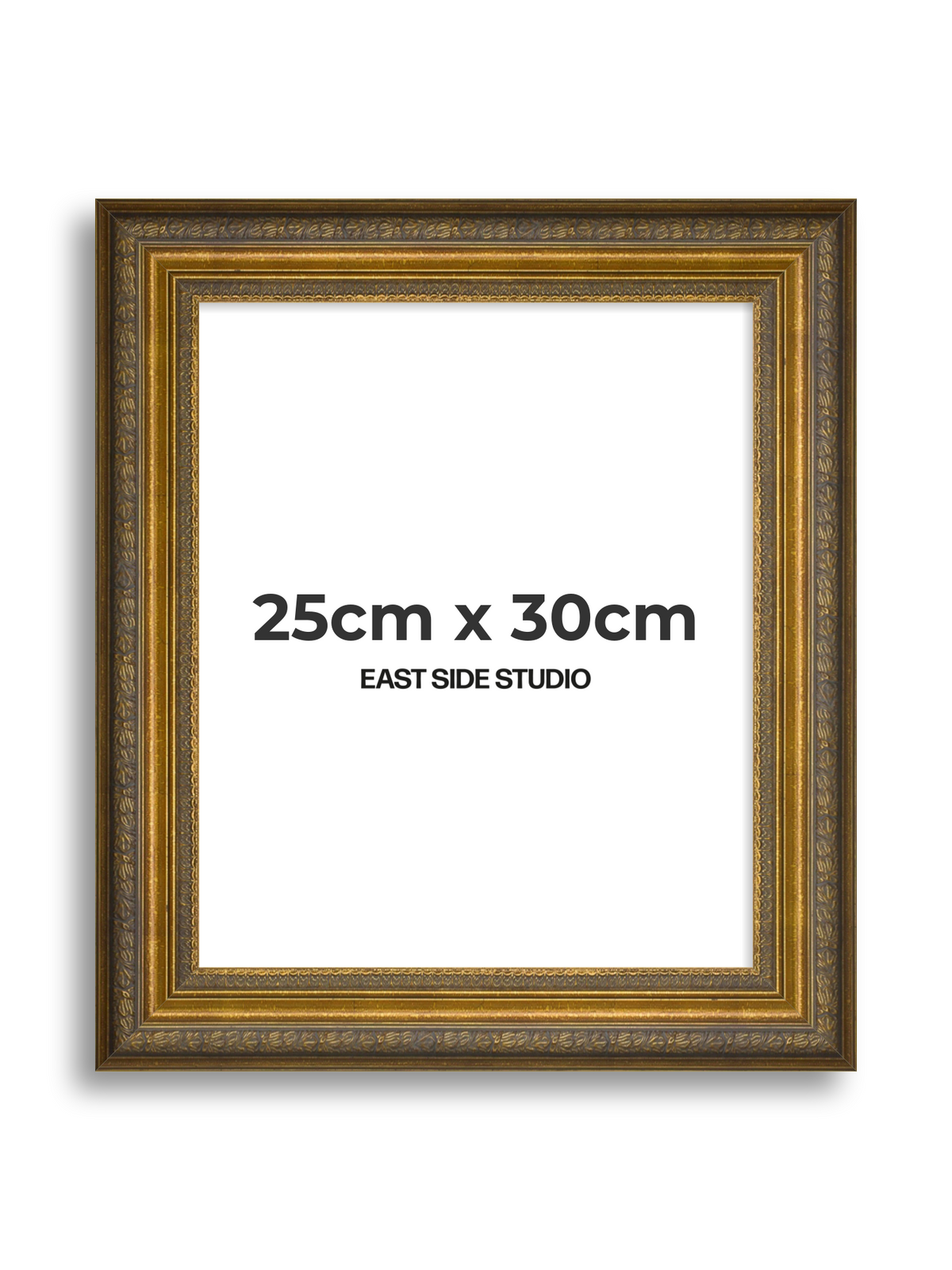 Frieze Antique Gold 25cm x 30cm picture frame