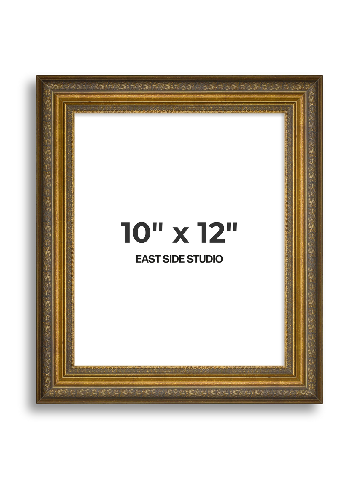 Frieze Antique Gold 10" x 12" picture frame