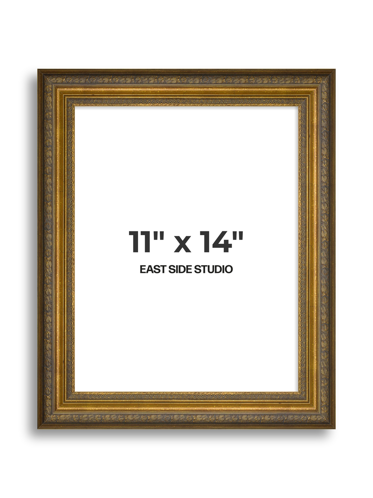Frieze Antique Gold 11" x 14" picture frame