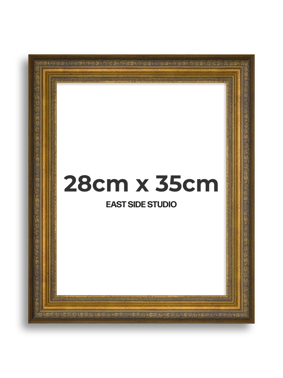 Frieze Antique Gold 28cm x 35cm picture frame