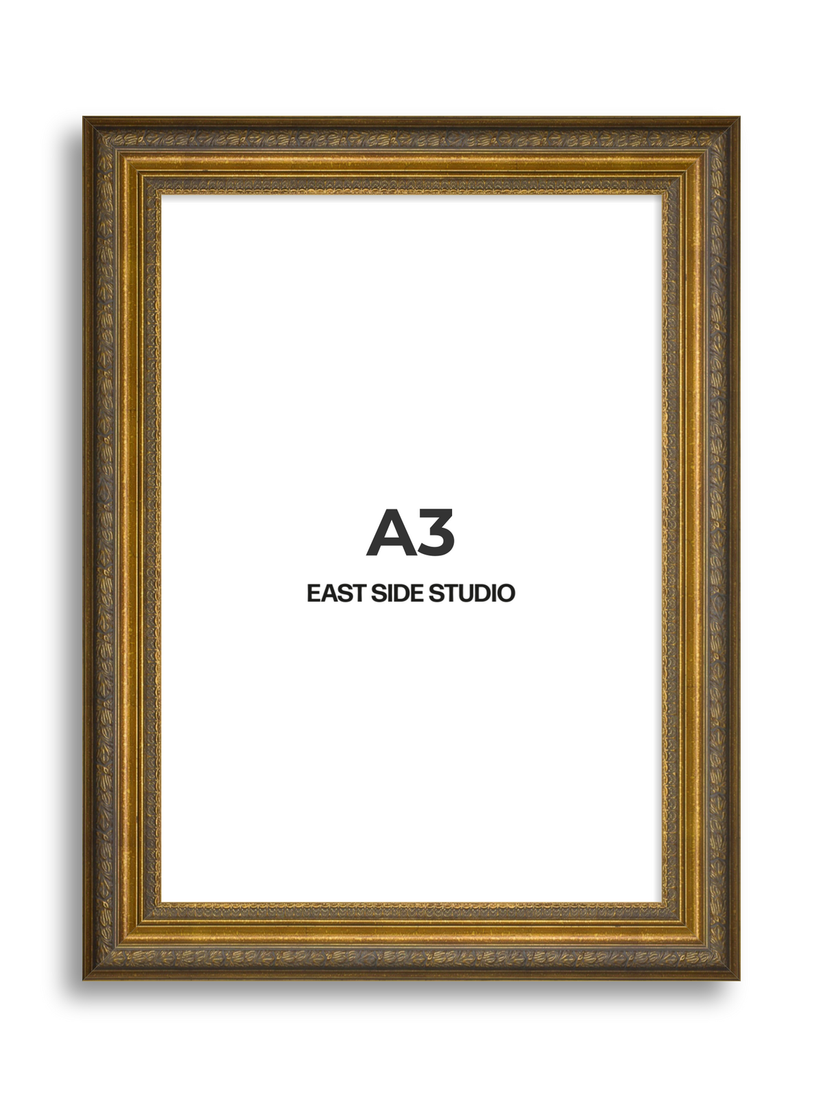 Frieze Antique Gold A3 picture frame