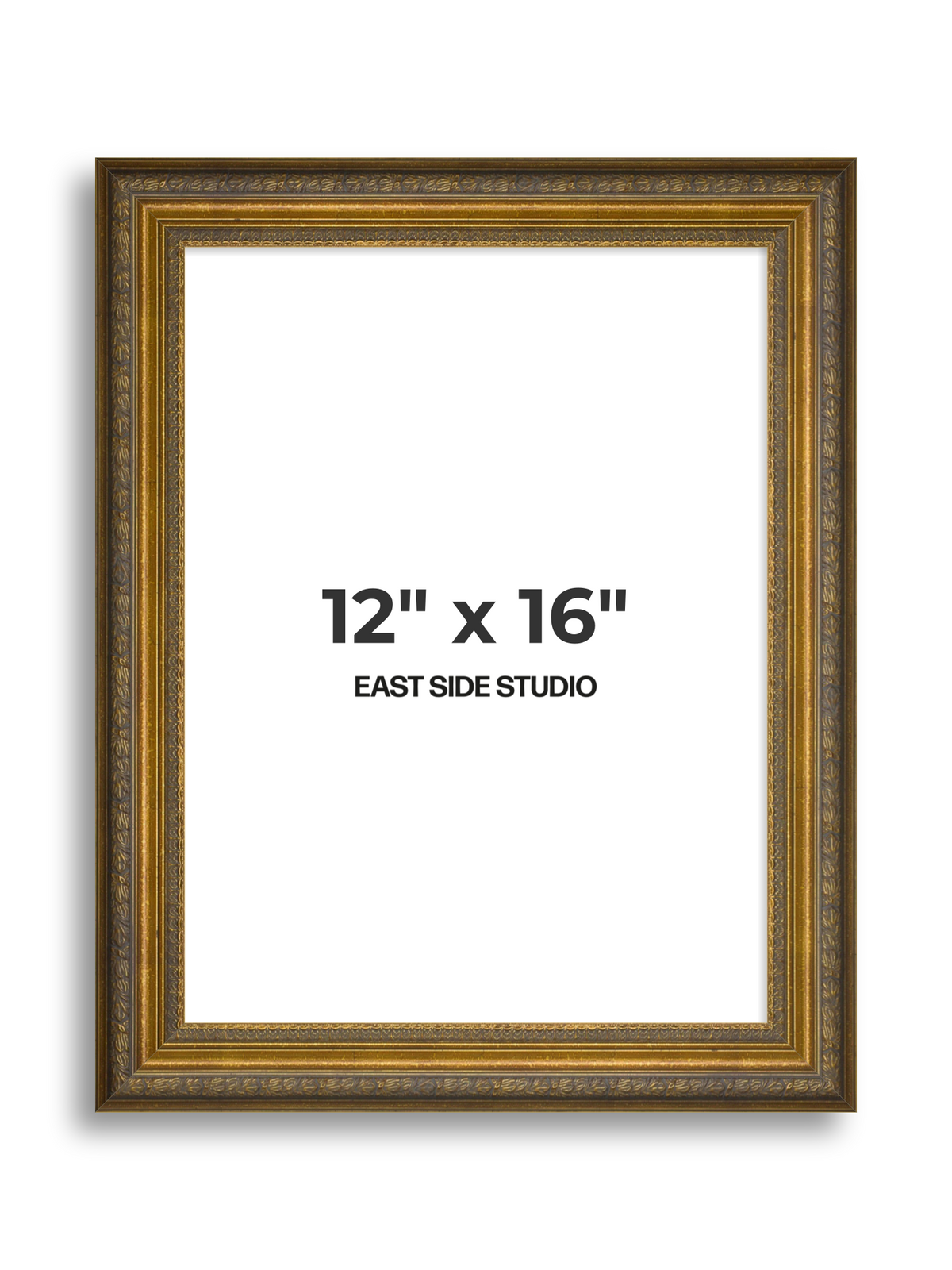 Frieze Antique Gold 12" x 16" picture frame