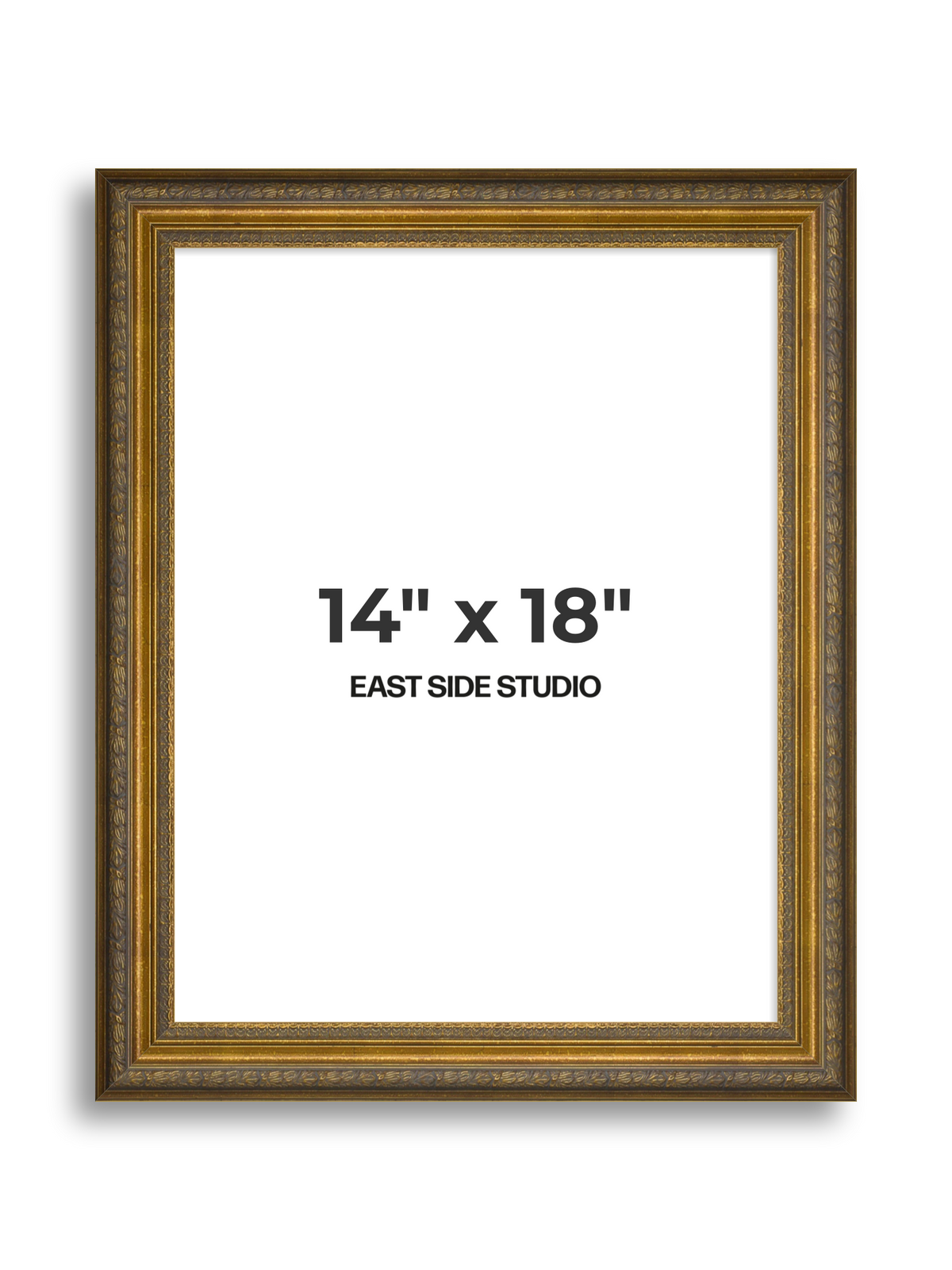 Frieze Antique Gold 14" x 18" picture frame