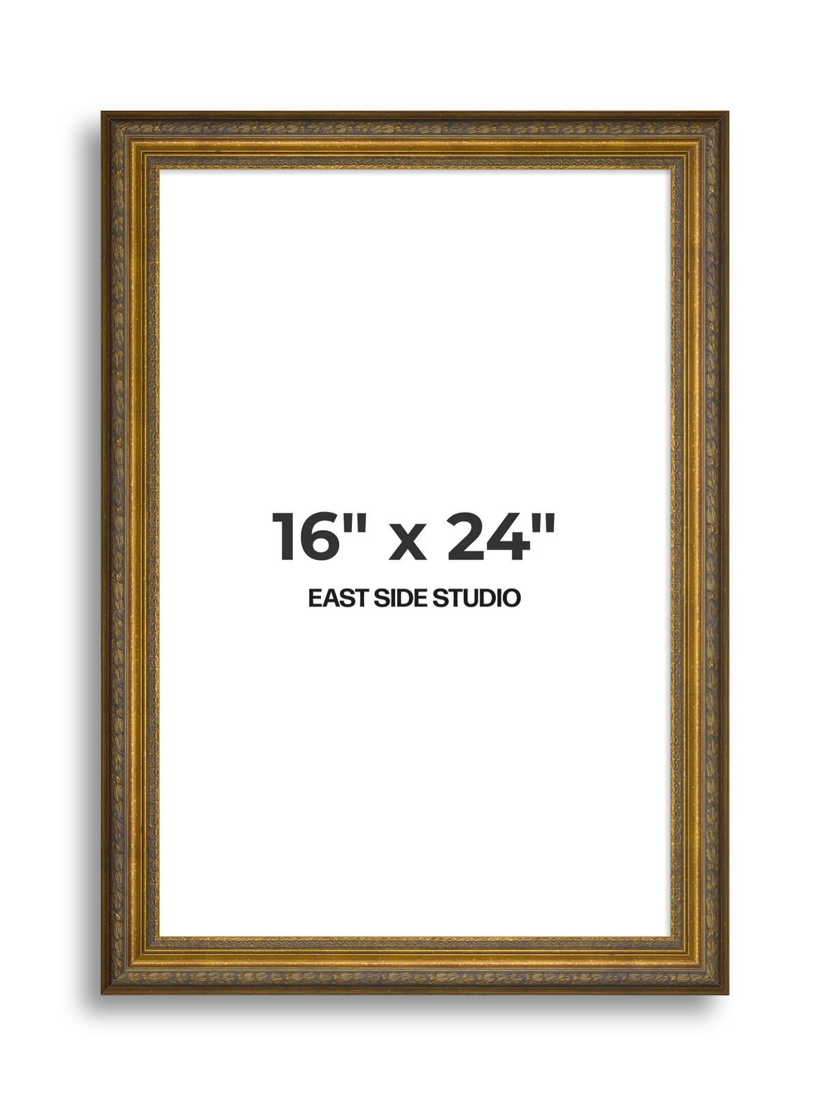 Frieze Antique Gold 16" x 24" picture frame
