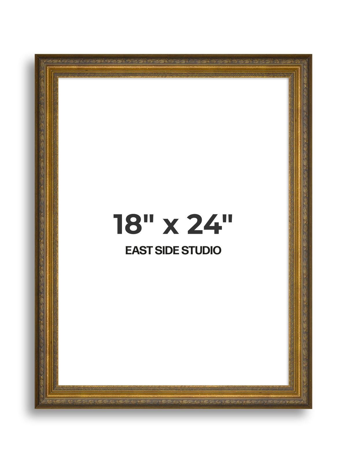 Frieze Antique Gold 18" x 24" picture frame
