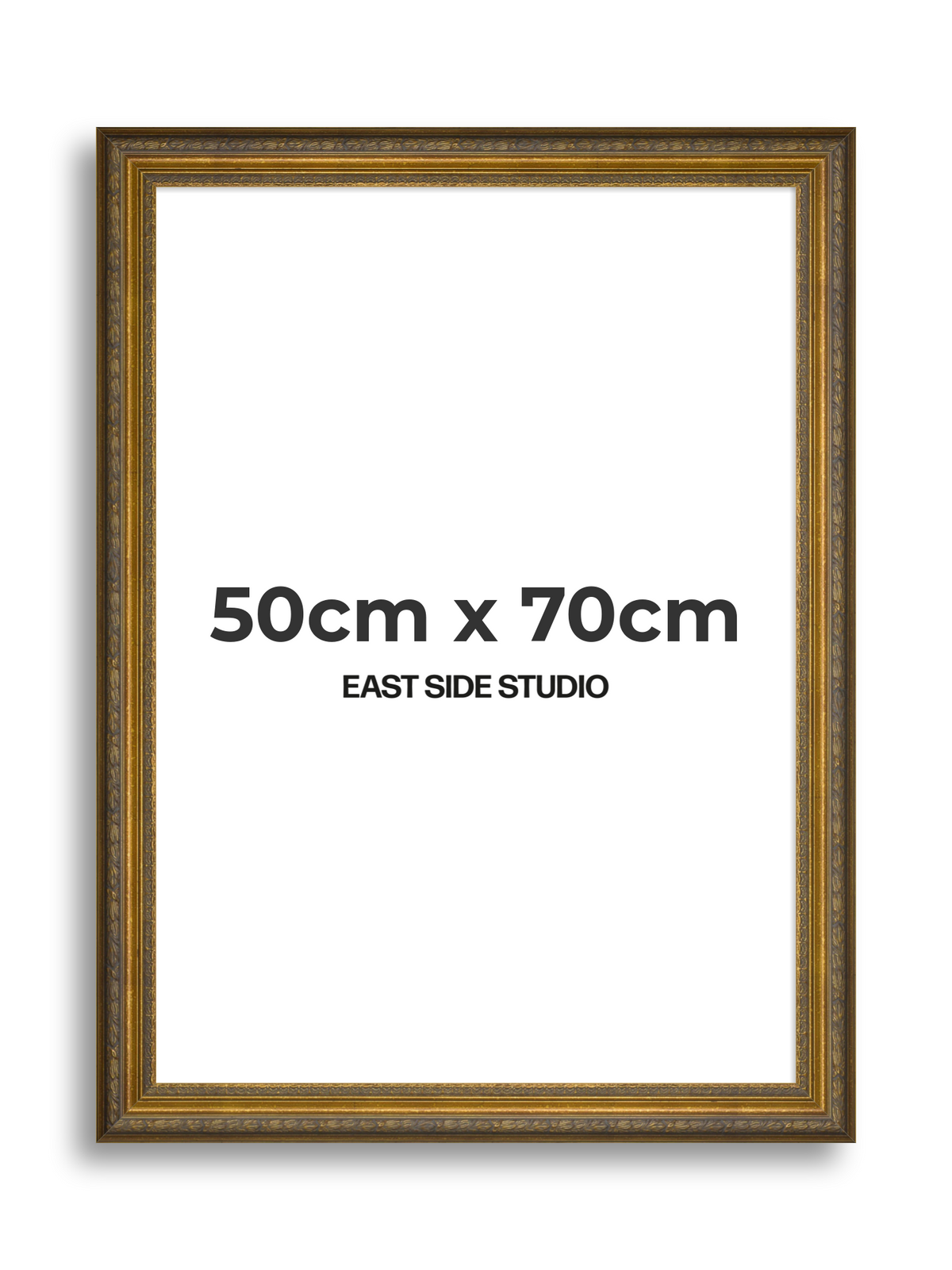 Frieze Antique Gold 50cm x 70cm picture frame