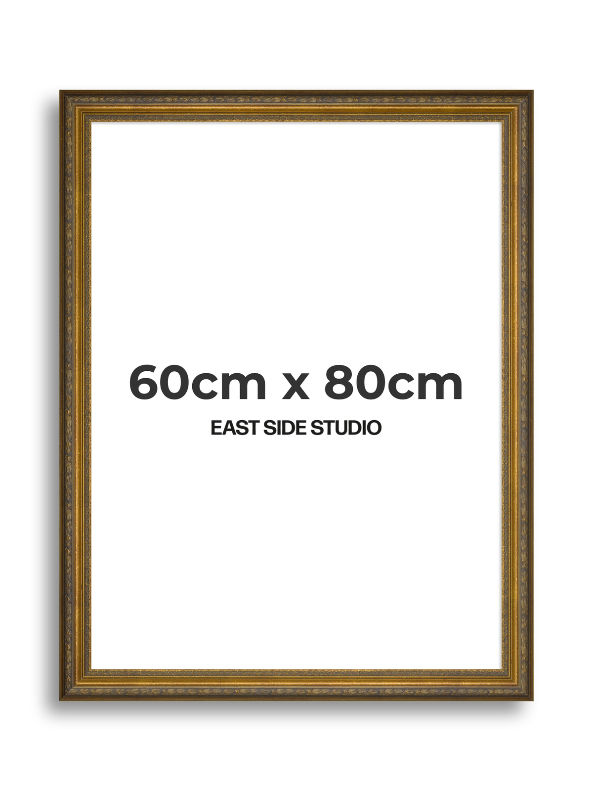 Frieze Antique Gold 60cm x 80cm picture frame
