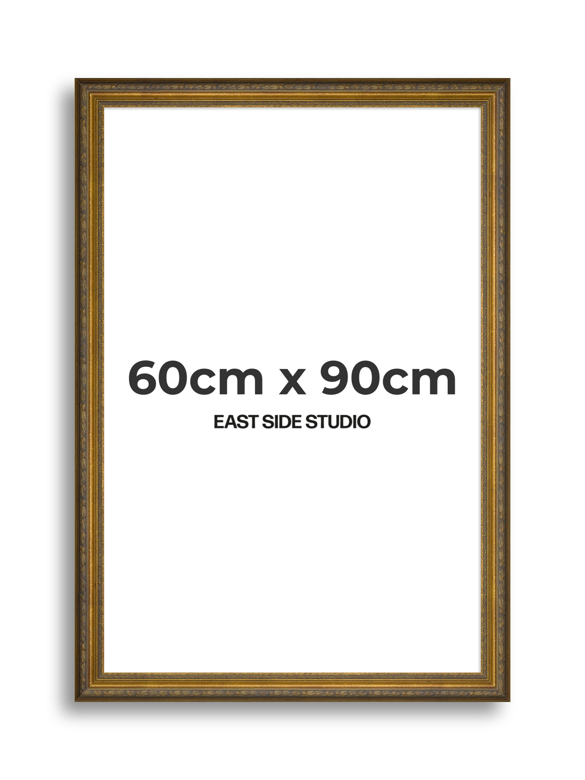 Frieze Antique Gold 60cm x 90cm picture frame