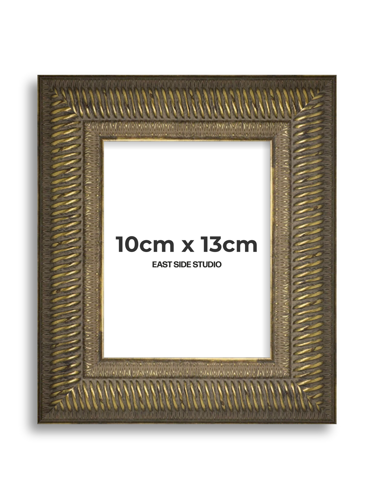 Torsade Aged Gold 10cm x 13cm picture frame