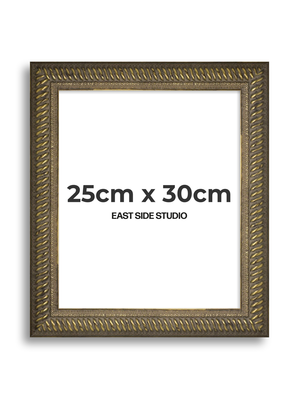 Torsade Aged Gold 25cm x 30cm picture frame