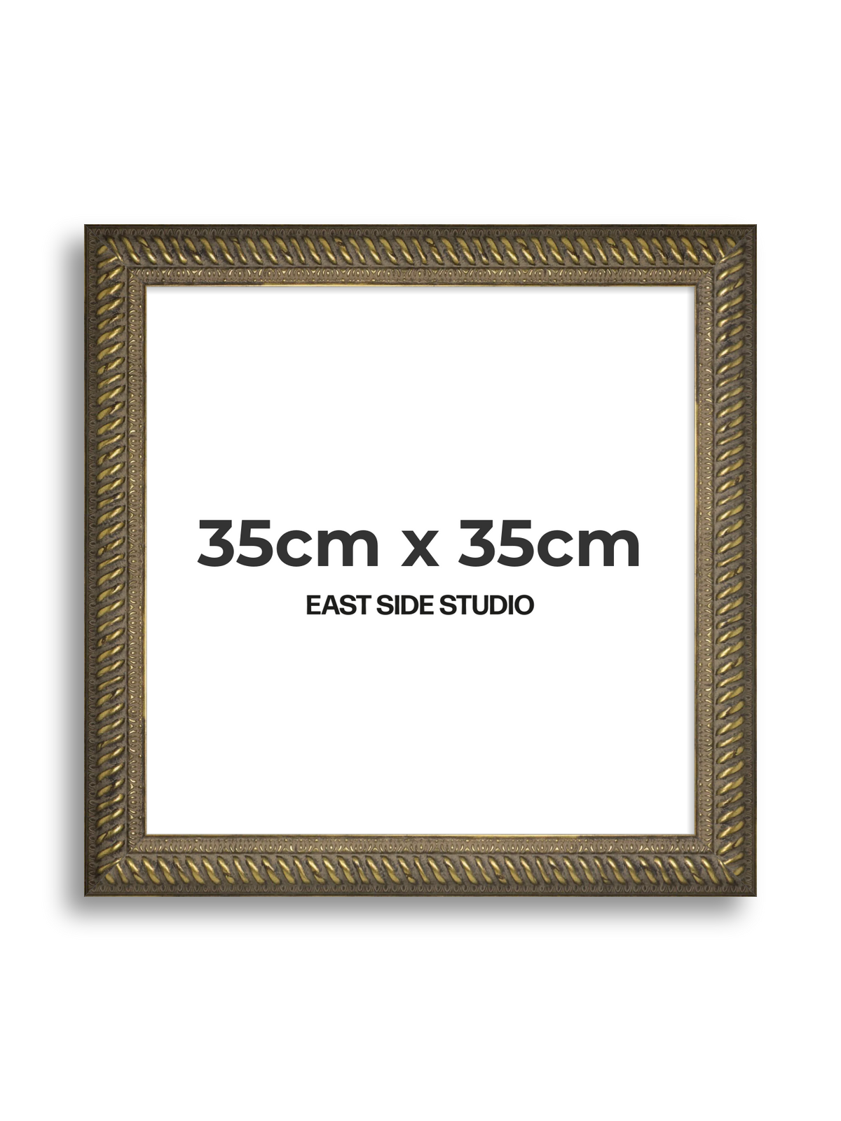 Torsade Aged Gold 35cm x 35cm picture frame