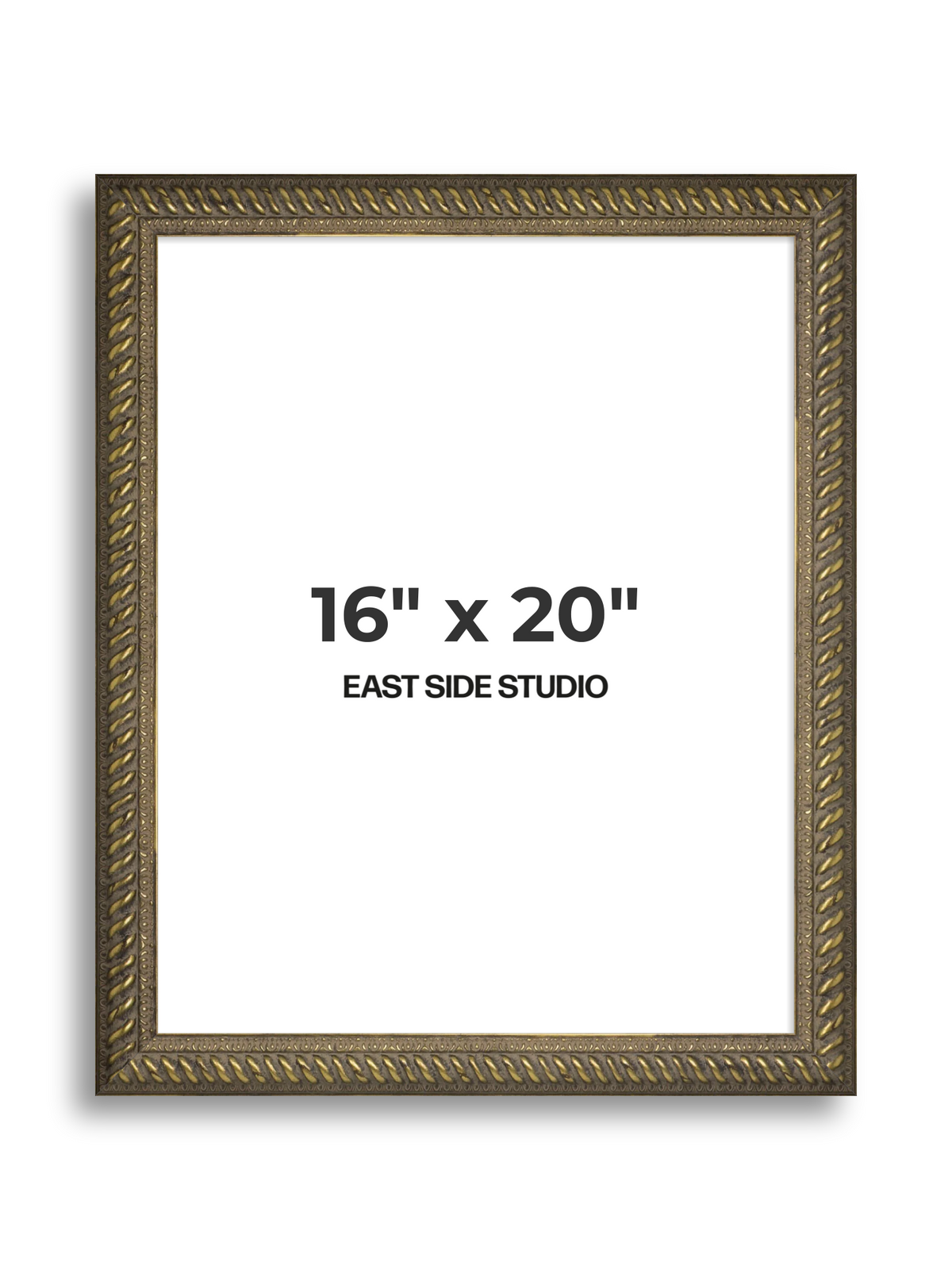 Torsade Aged Gold 16" x 20" picture frame