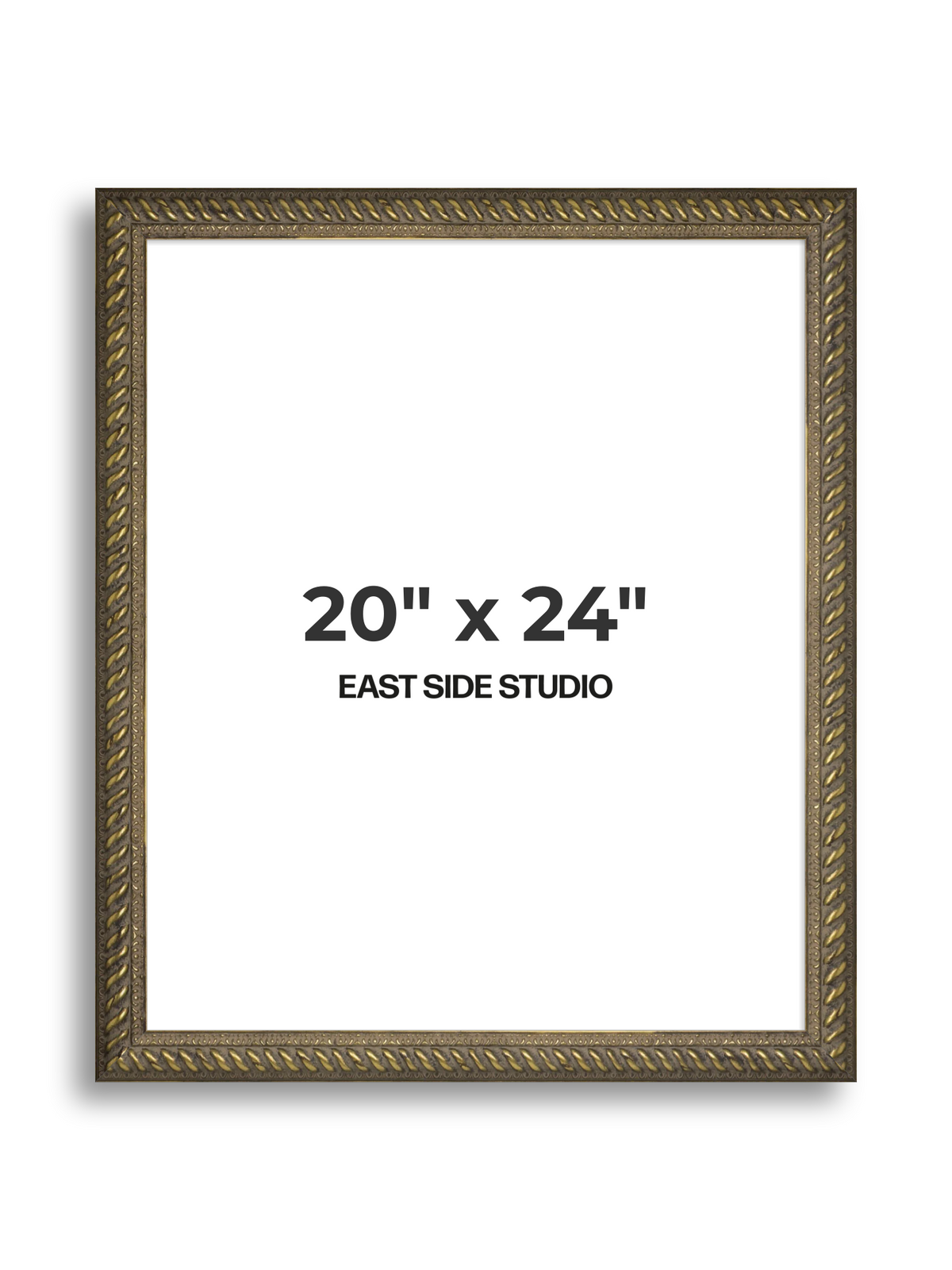 Torsade Aged Gold 20" x 24" picture frame