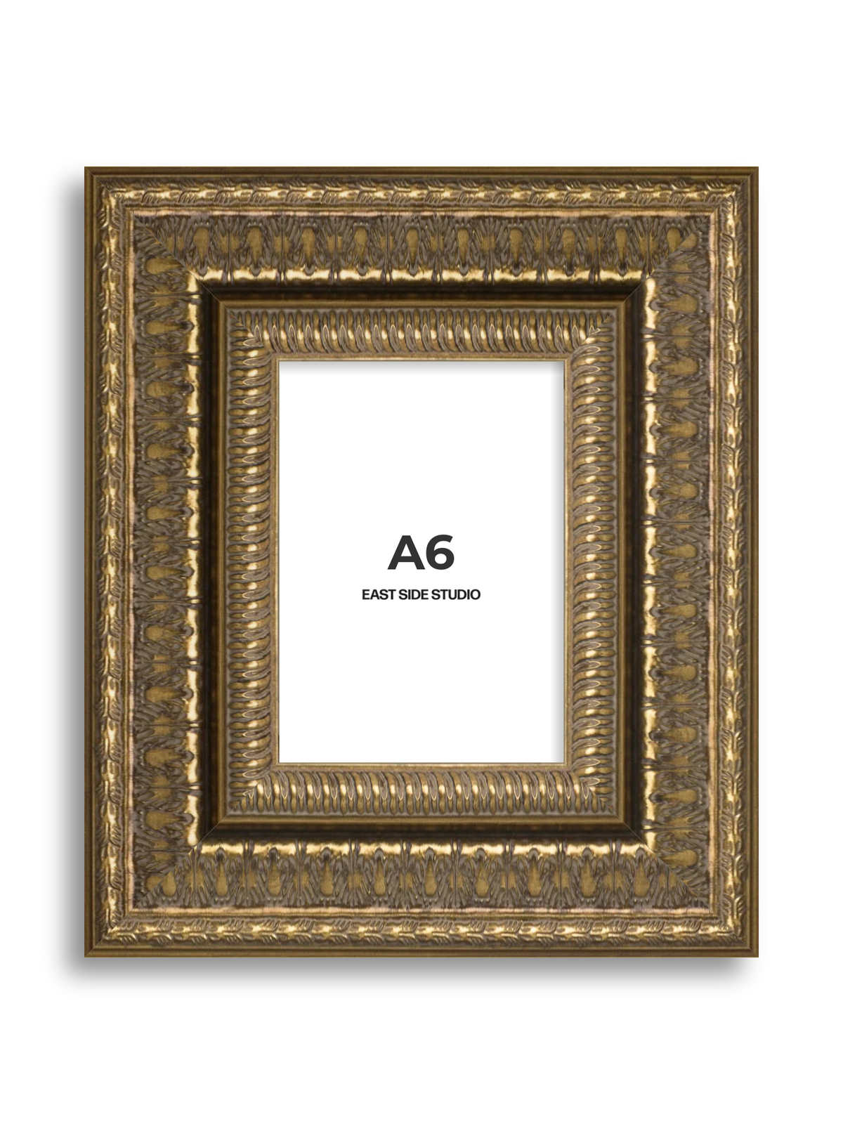 Coronet Antique Gold A6 picture frame