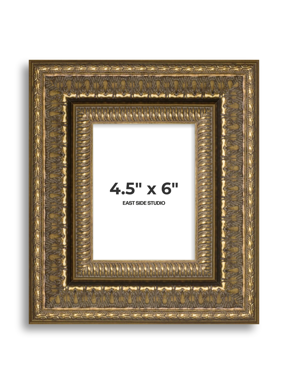Coronet Antique Gold 4.5" x 6" picture frame
