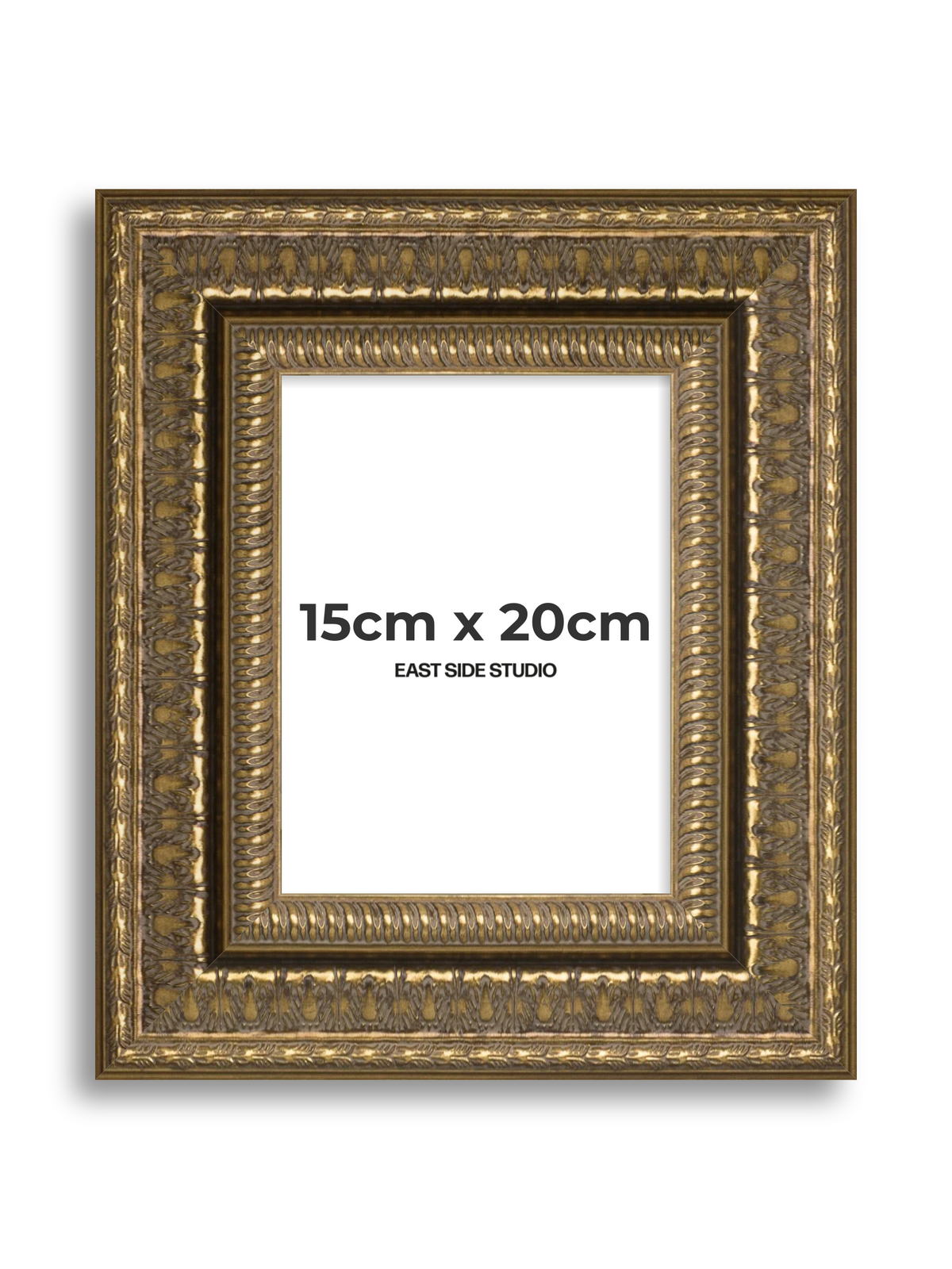 Coronet Antique Gold 15cm x 20cm picture frame