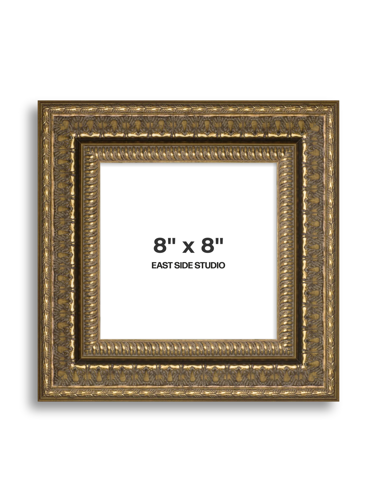 Coronet Antique Gold 8" x 8" picture frame