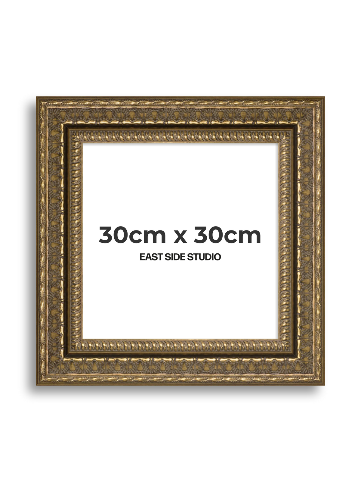 Coronet Antique Gold 30cm x 30cm picture frame