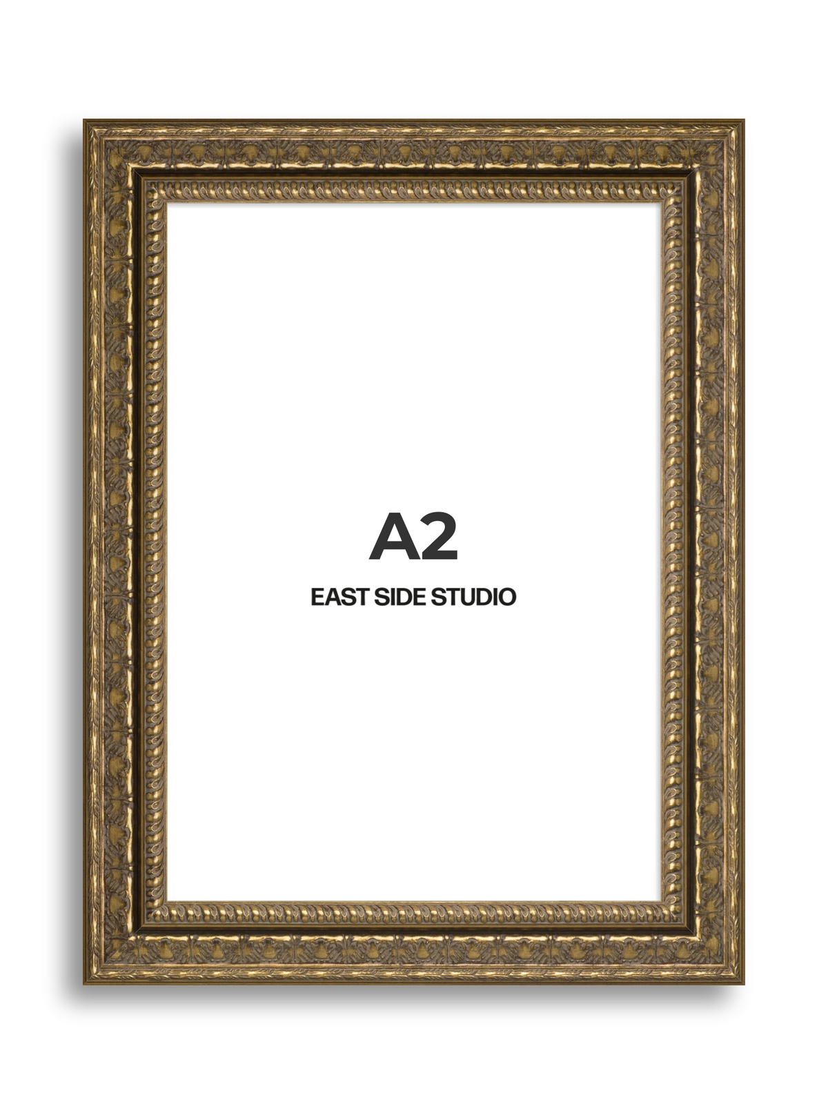 Coronet Antique Gold A2 picture frame