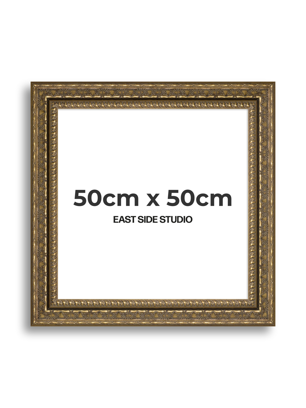 Coronet Antique Gold 50cm x 50cm picture frame
