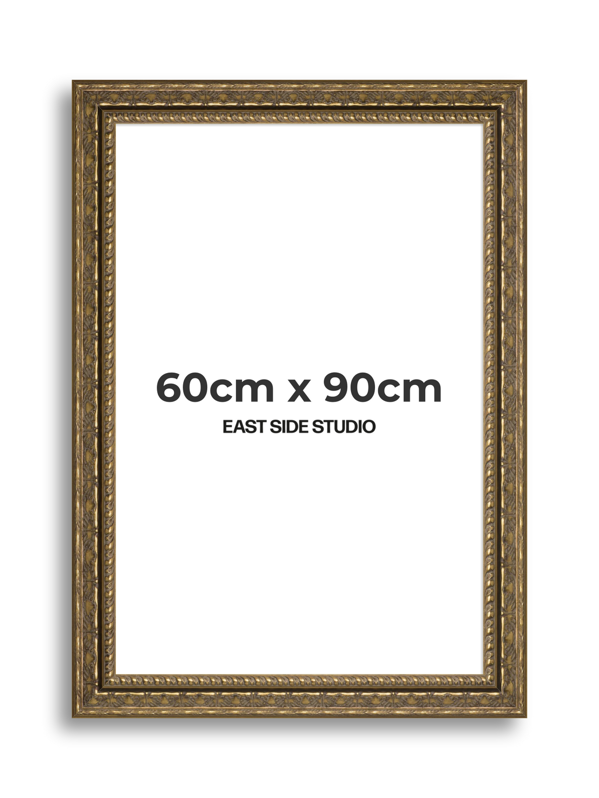 Coronet Antique Gold 60cm x 90cm picture frame