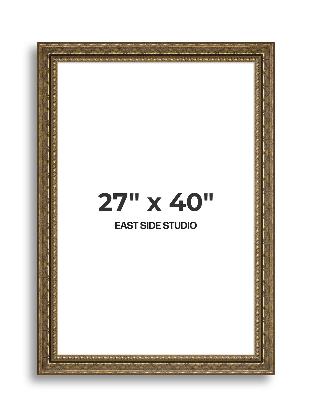Coronet Antique Gold 27" x 40" picture frame