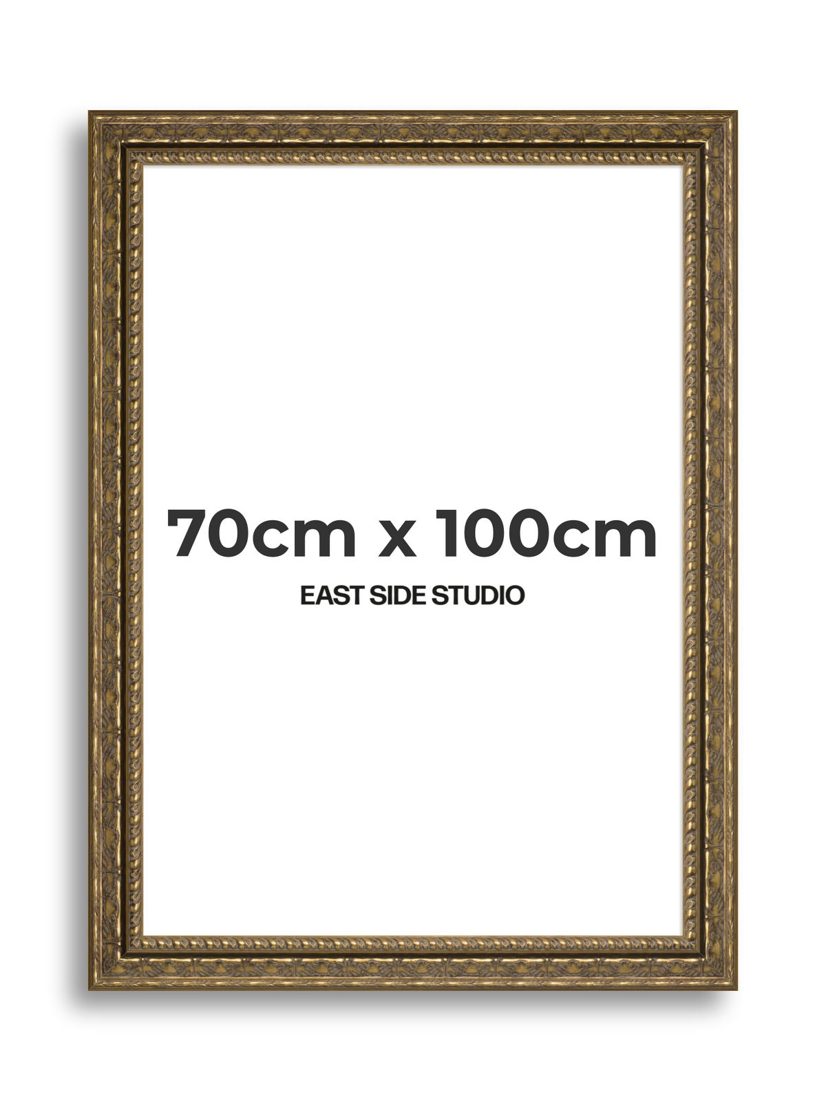 Coronet Antique Gold 70cm x 100cm picture frame