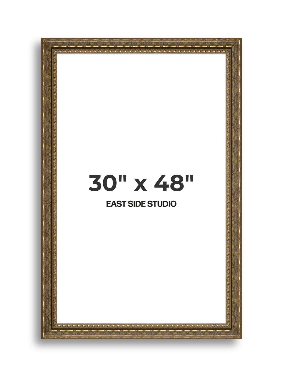 Coronet Antique Gold 30" x 48" picture frame