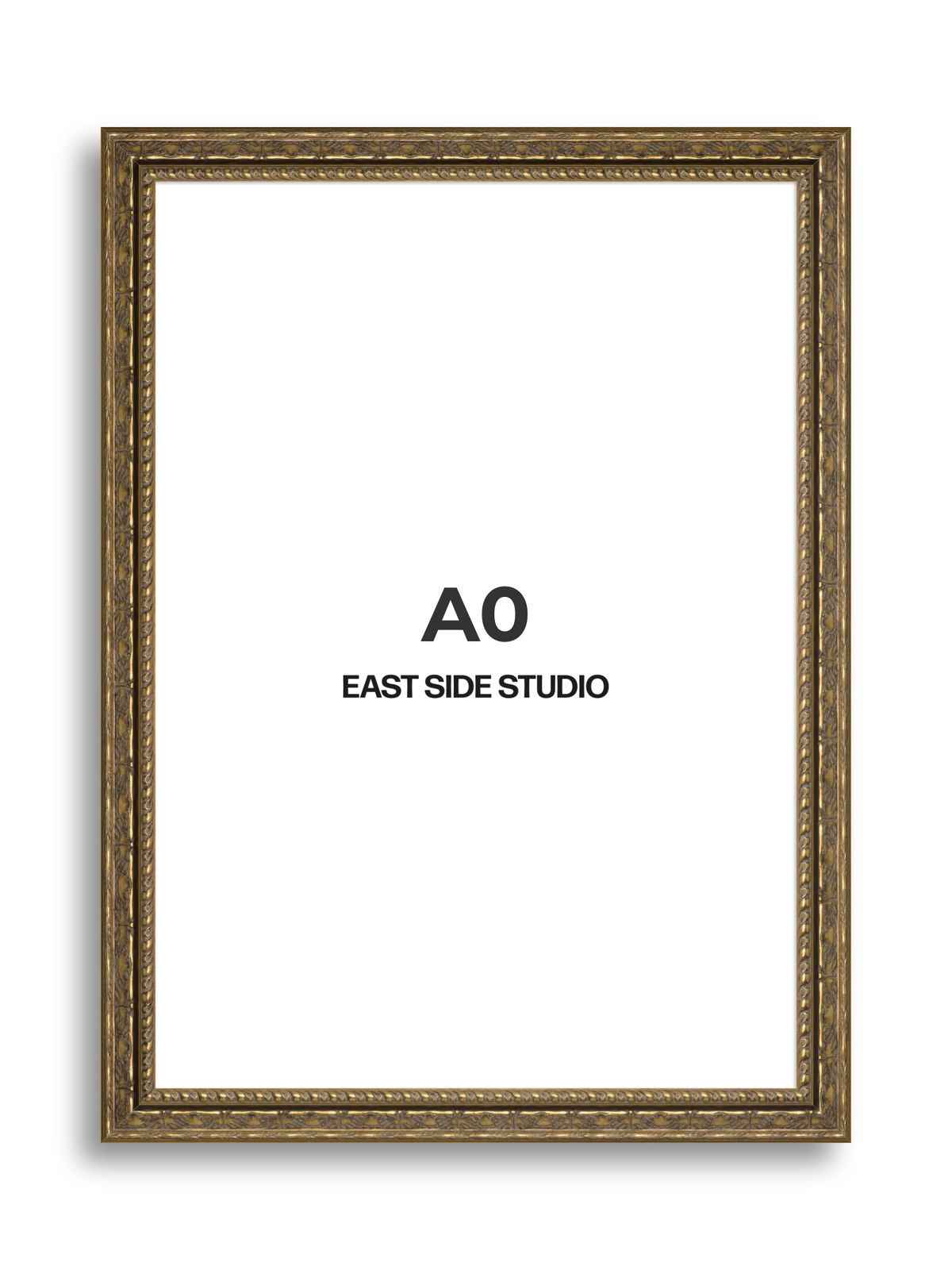 Coronet Antique Gold A0 picture frame