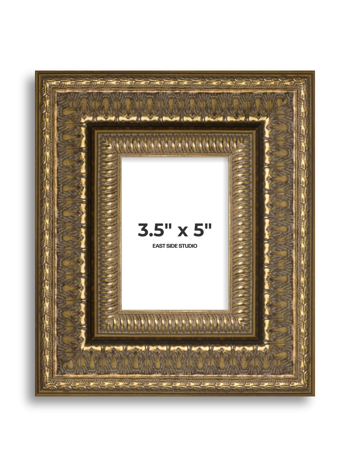 Coronet Antique Gold 3.5" x 5" picture frame
