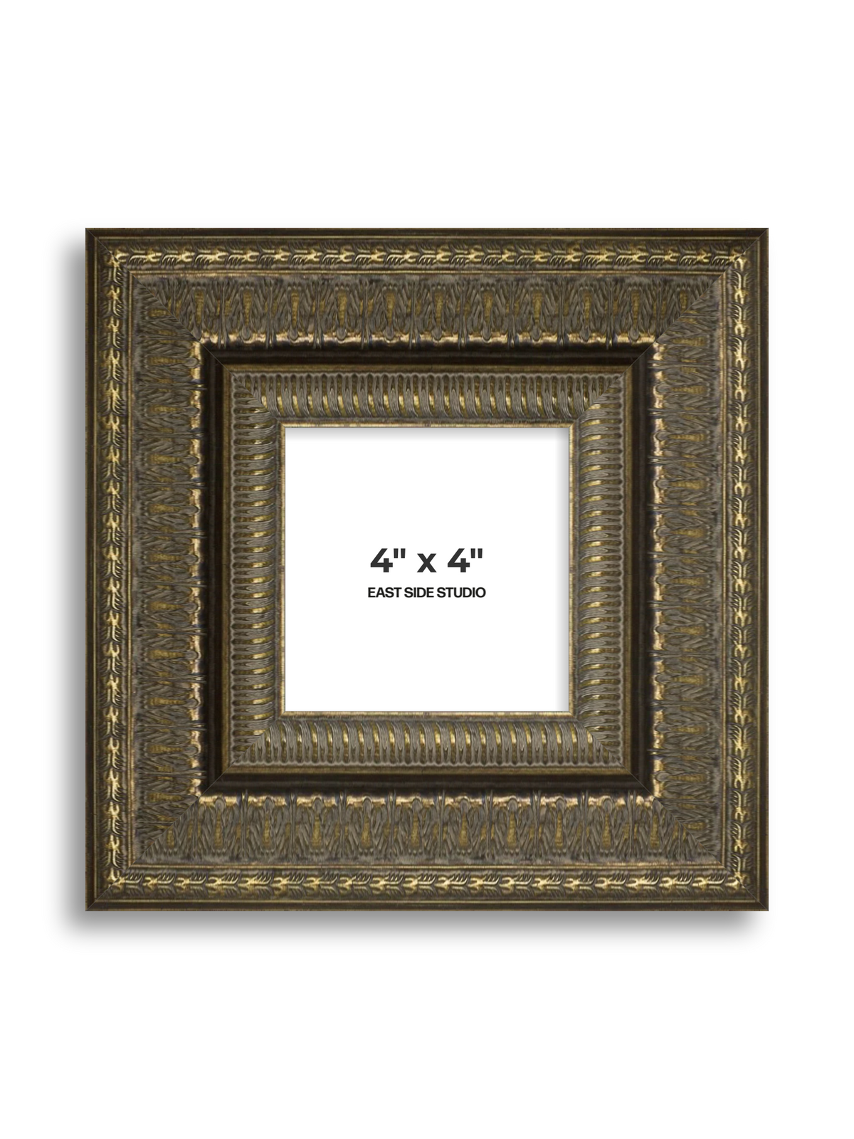 Coronet Bronze 4" x 4" picture frame