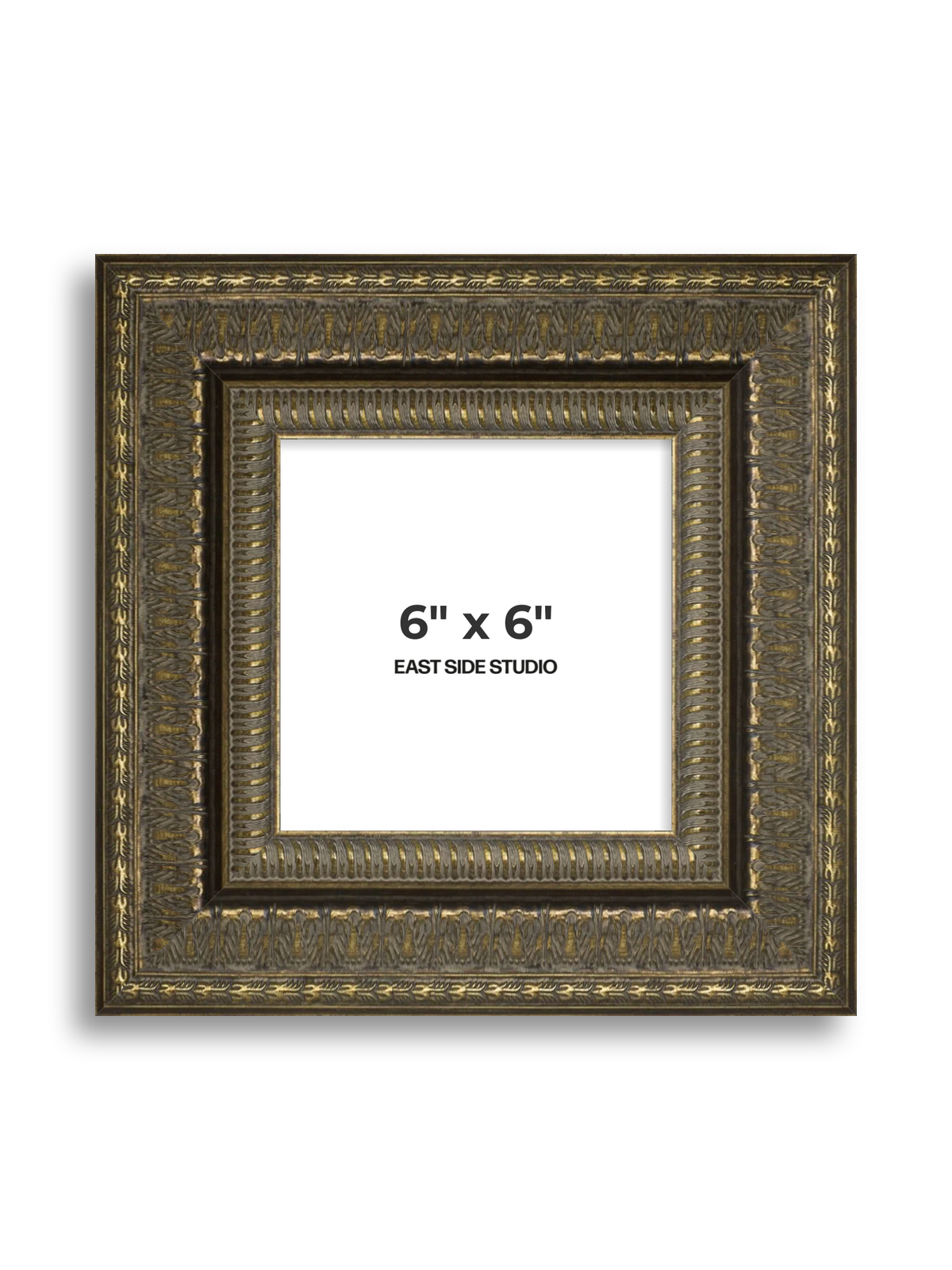Coronet Bronze 6" x 6" picture frame