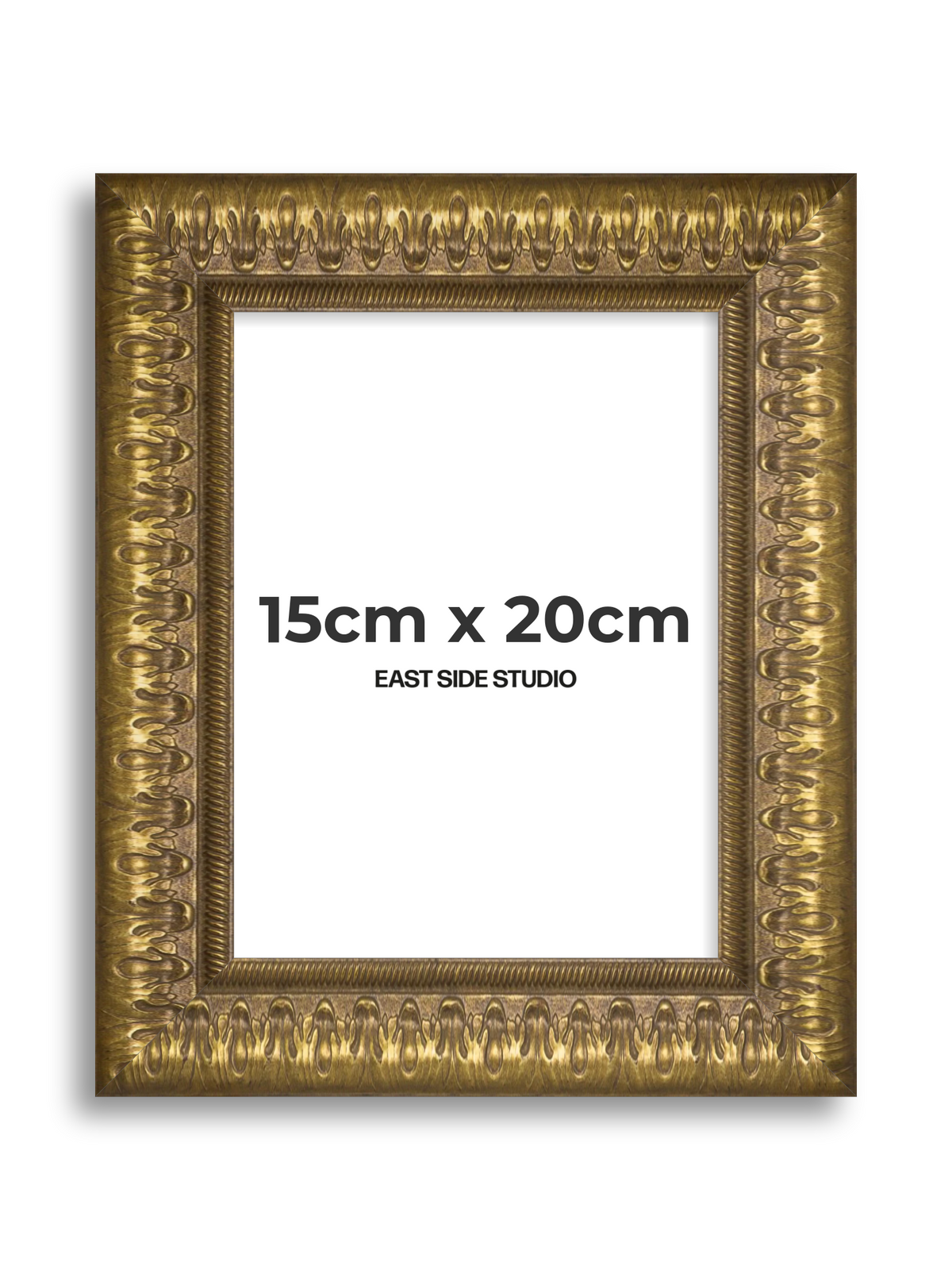 Plume Gold 15cm x 20cm picture frame