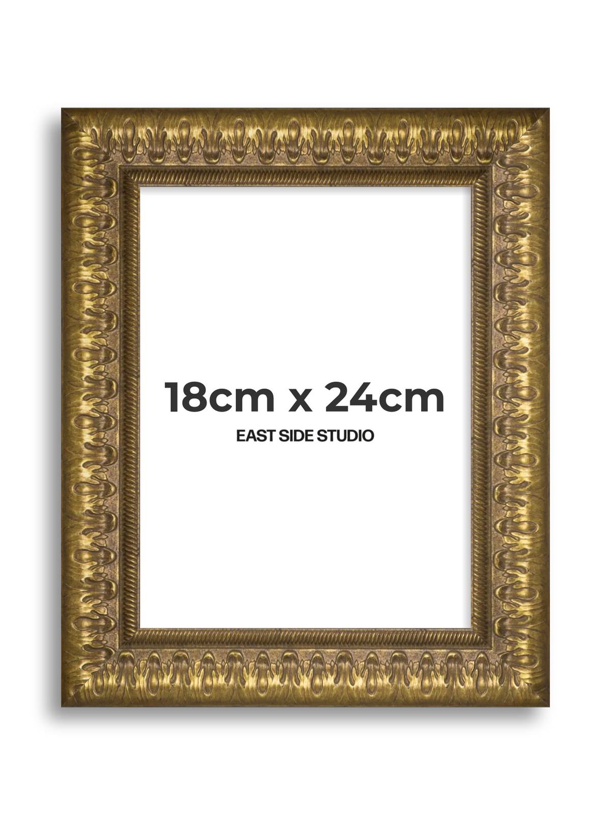 Plume Gold 18cm x 24cm picture frame