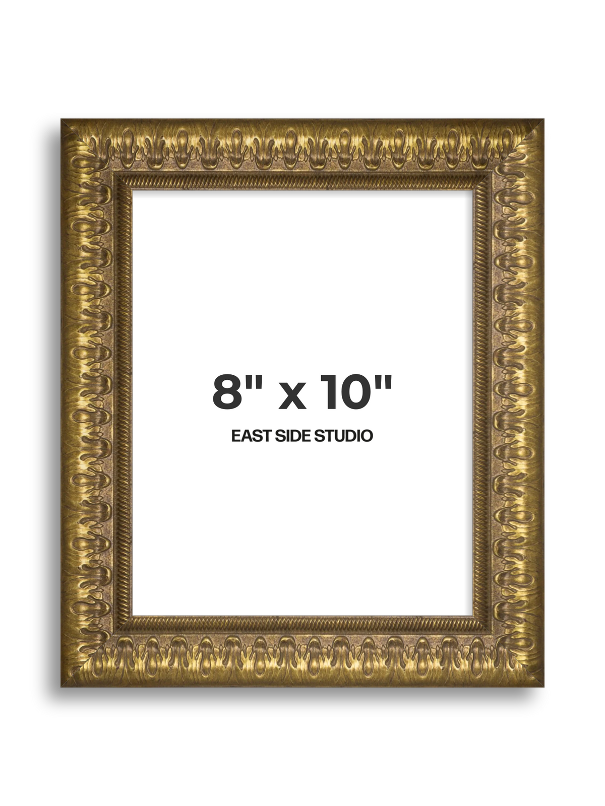 Plume Gold 8" x 10" picture frame