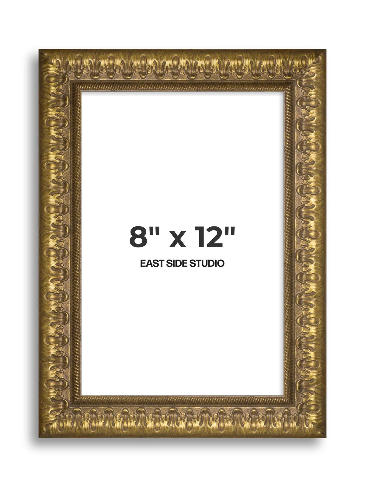 Plume Gold 8" x 12" picture frame