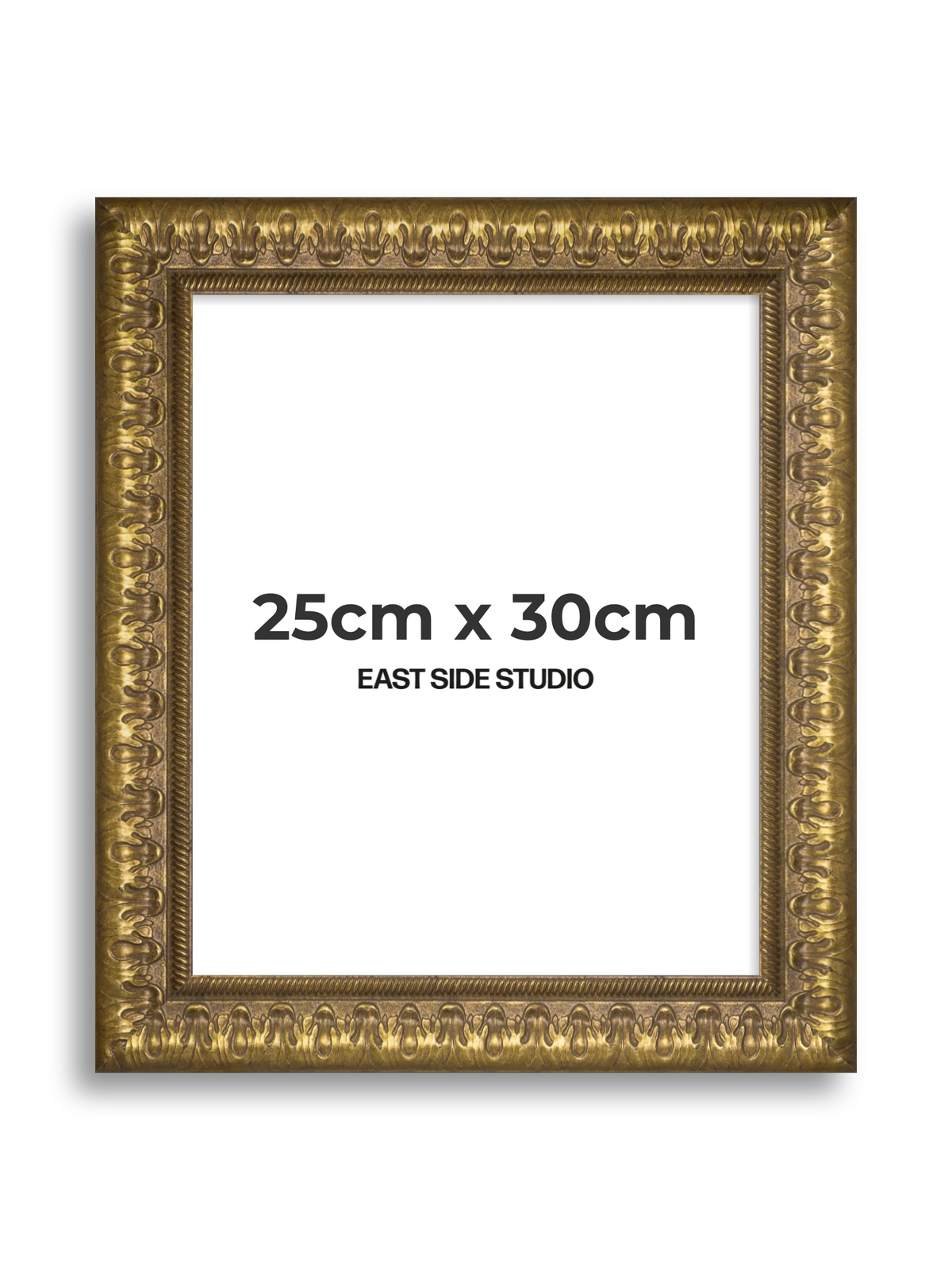 Plume Gold 25cm x 30cm picture frame