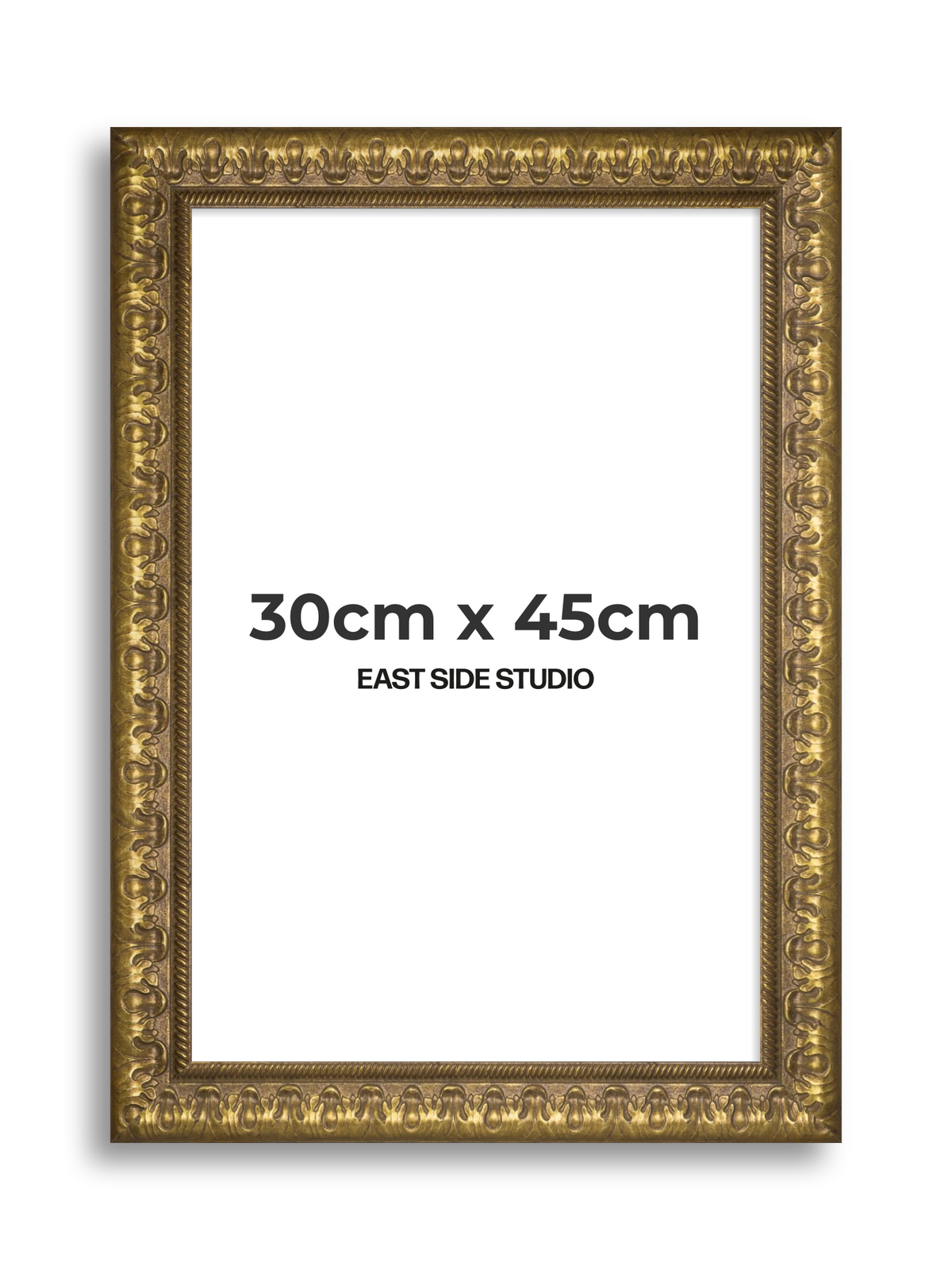 Plume Gold 30cm x 45cm picture frame