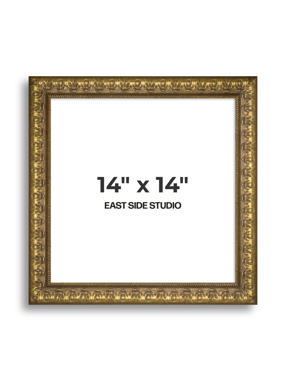 Plume Gold 14" x 14" picture frame