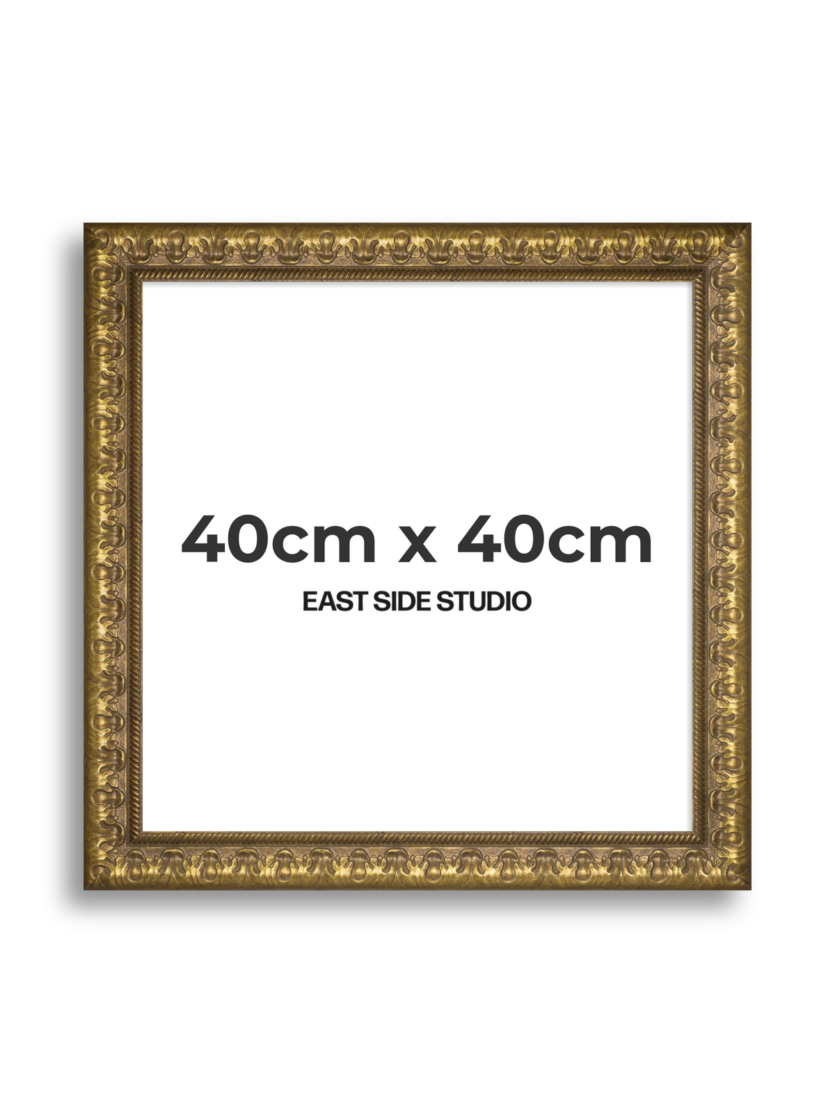 Plume Gold 40cm x 40cm picture frame
