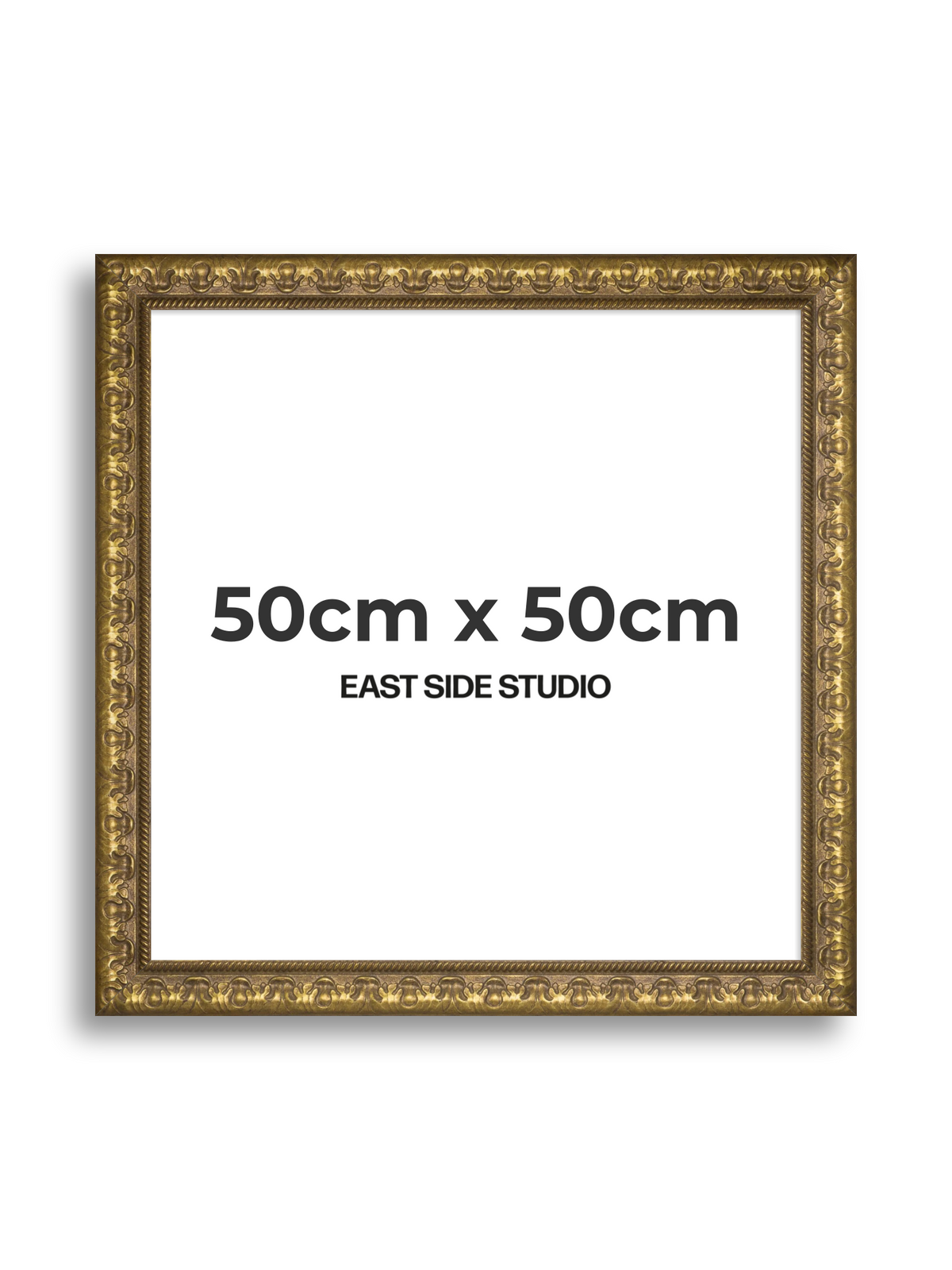 Plume Gold 50cm x 50cm picture frame