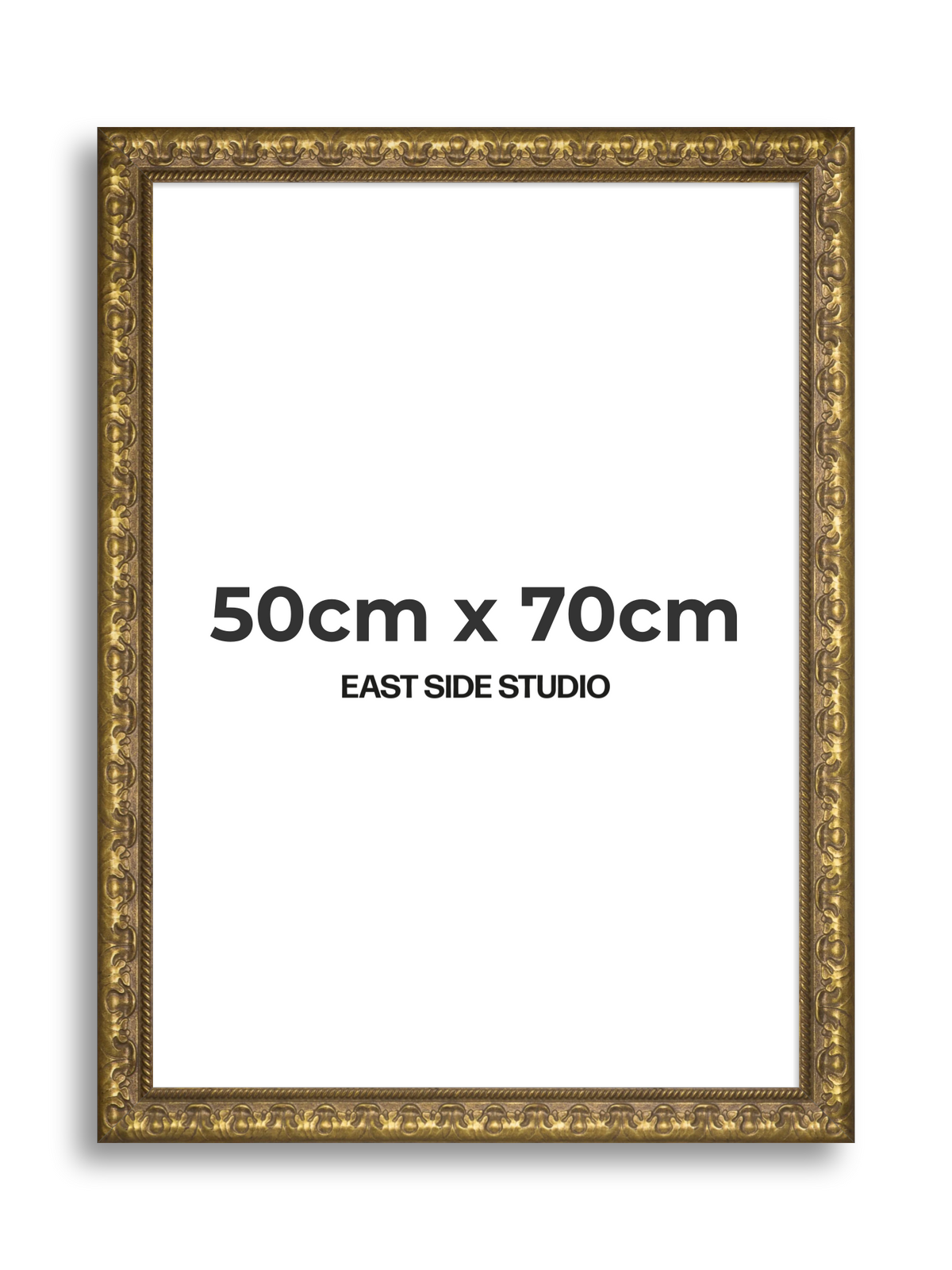 Plume Gold 50cm x 70cm picture frame
