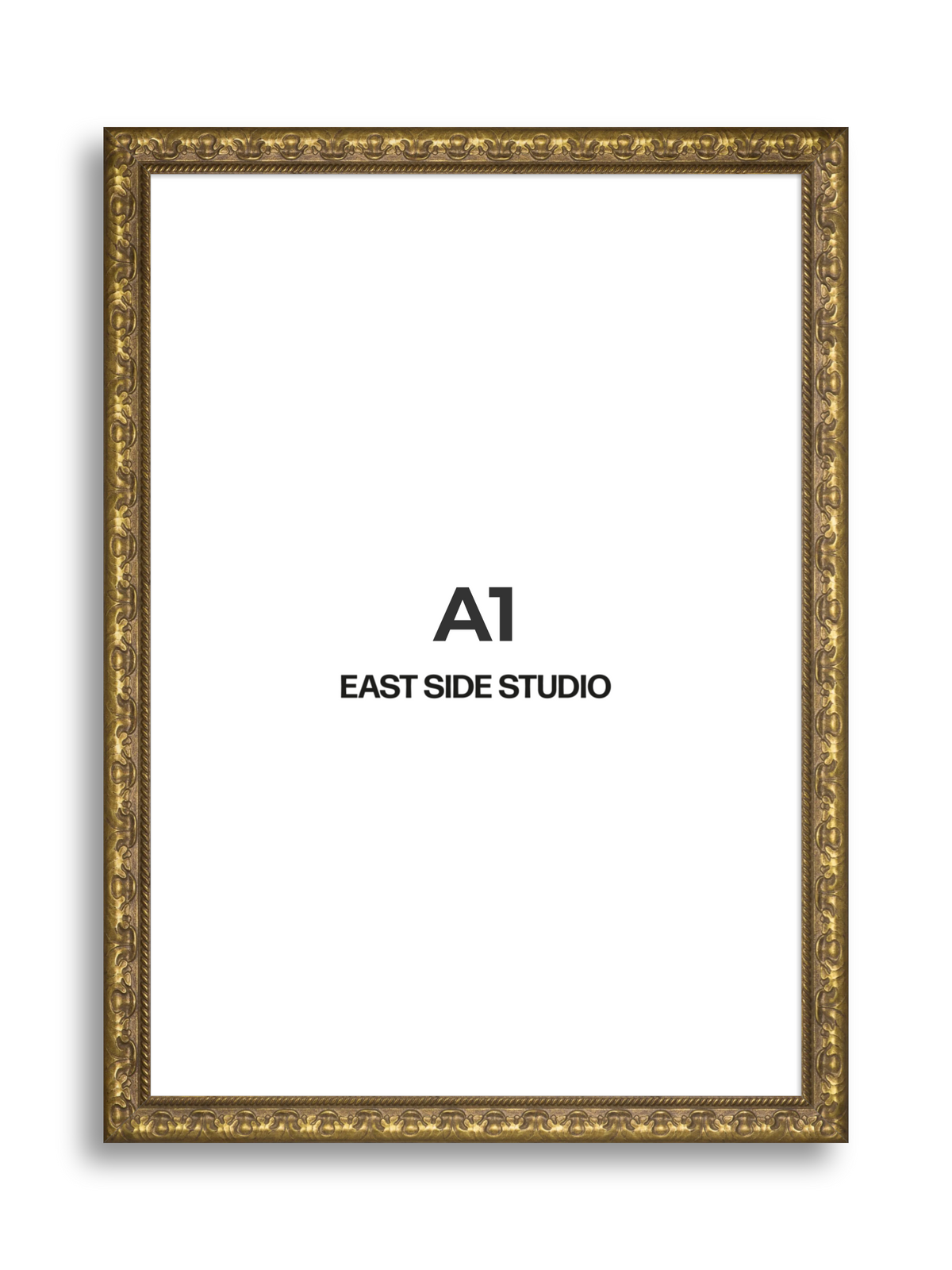 Plume Gold A1 picture frame