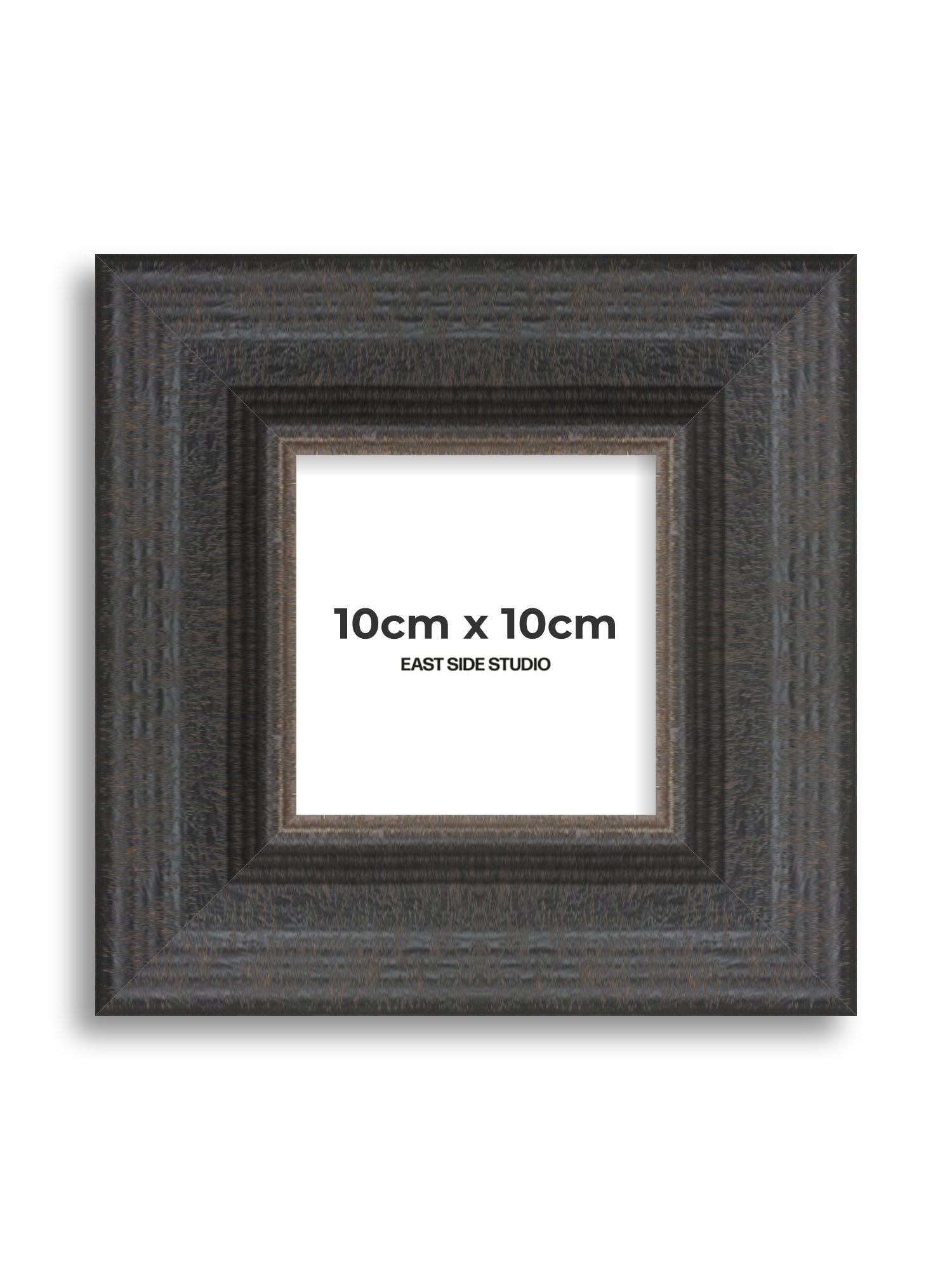 Aged Wenge 10cm x 10cm picture frame