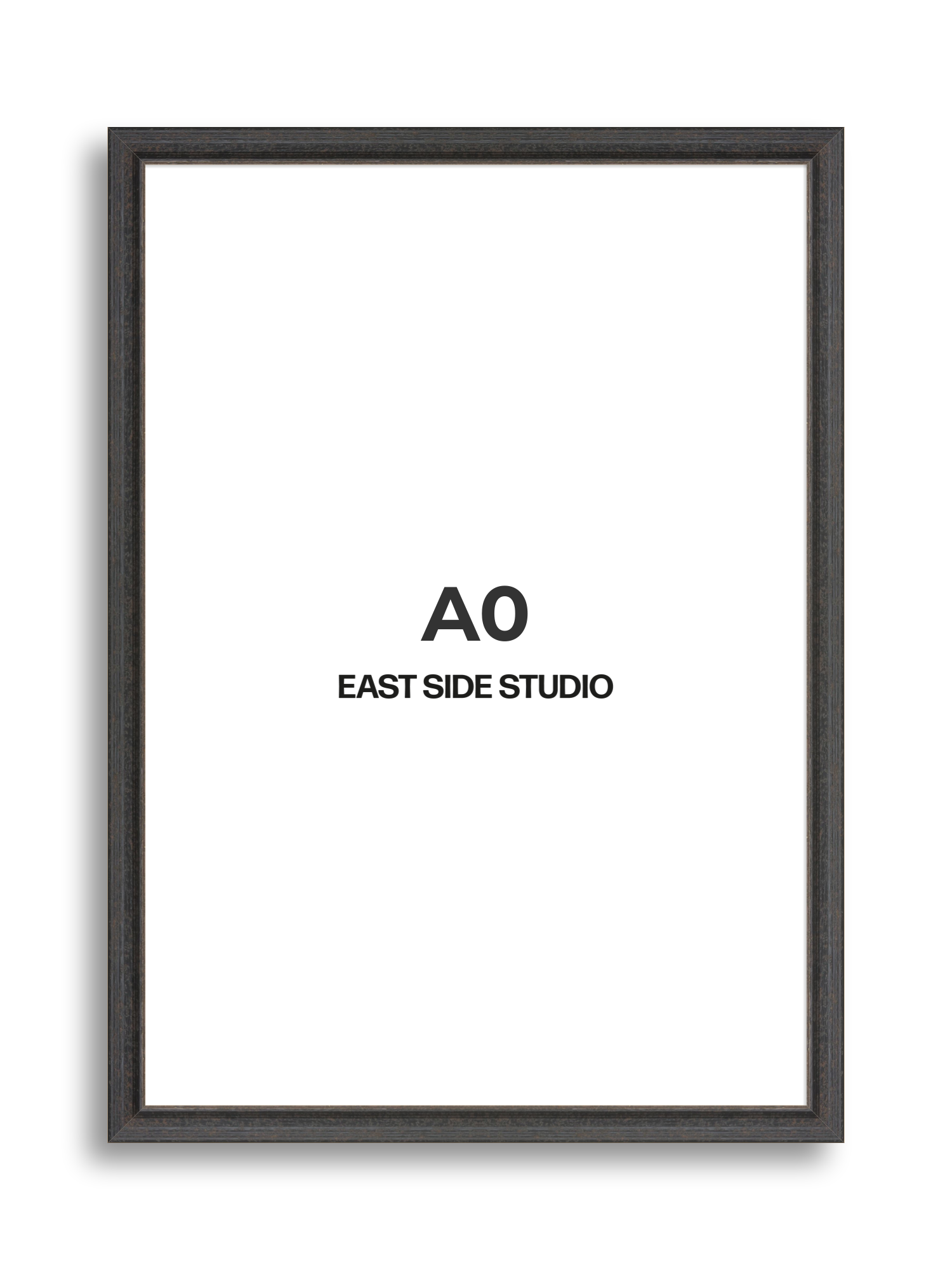 Aged Wenge A0 picture frame