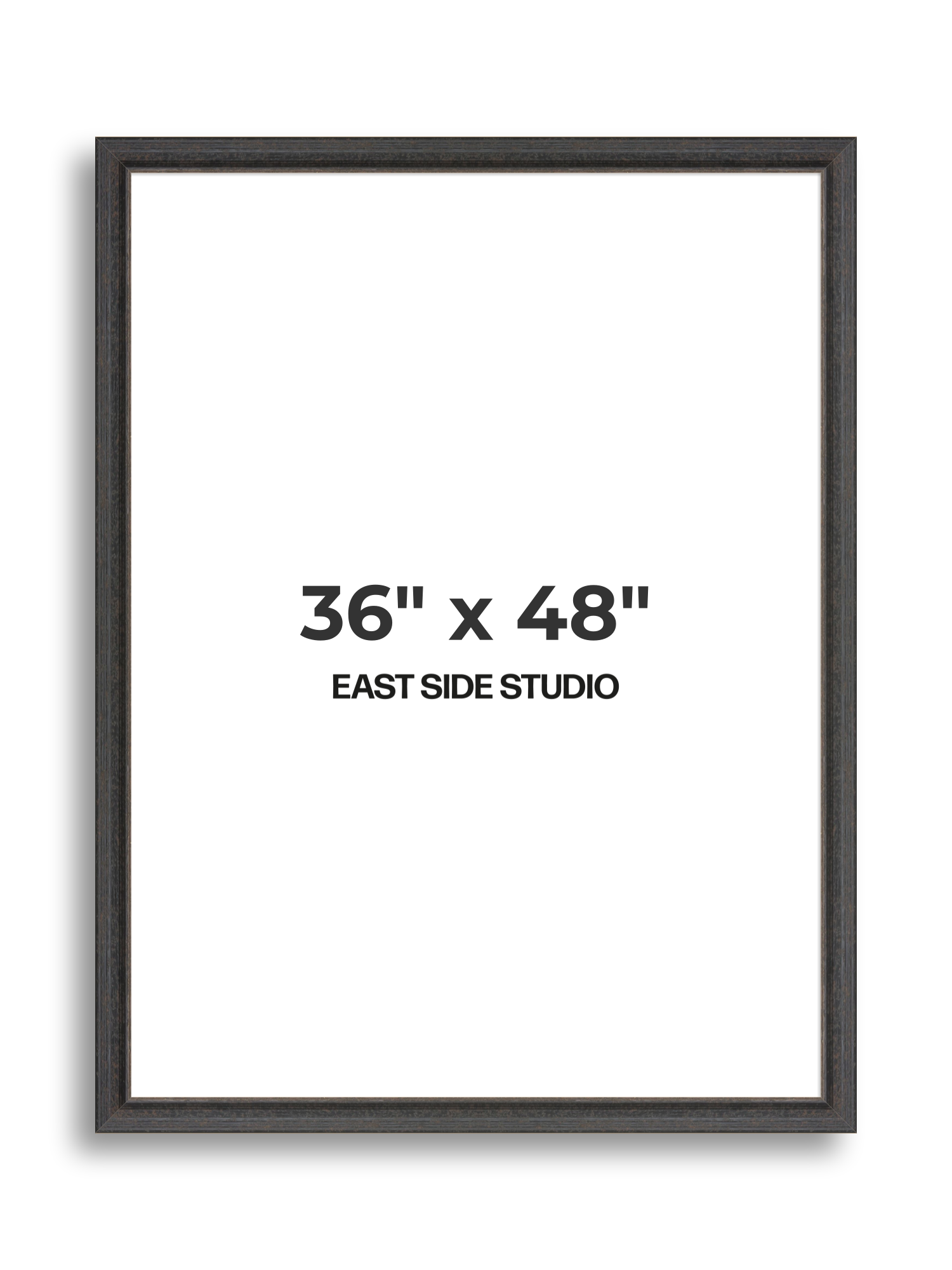 Aged Wenge 36" x 48" picture frame